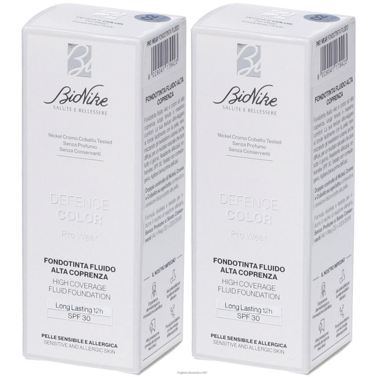 Trova Offerte di bionike defence color pro wear fondotinta fluido alta coprenza tono n2 e compra online
