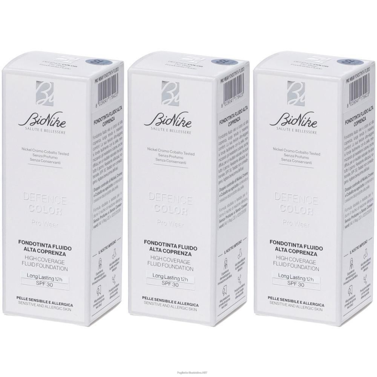Trova Offerte di bionike defence color pro wear fondotinta fluido alta coprenza tono n2 e compra online