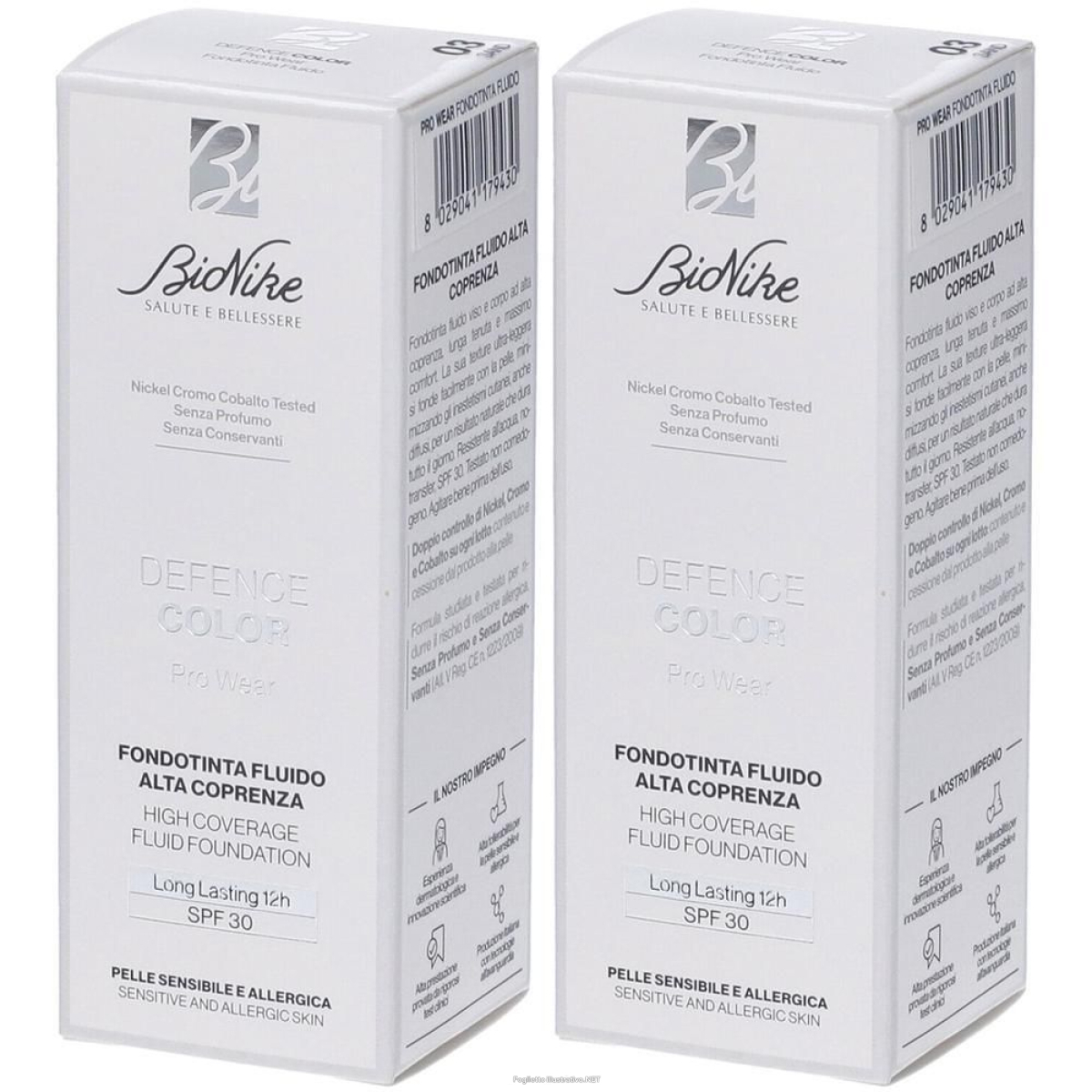 Trova Offerte di bionike defence color pro wear fondotinta fluido tonalita' 03 sand 2x5 e compra online