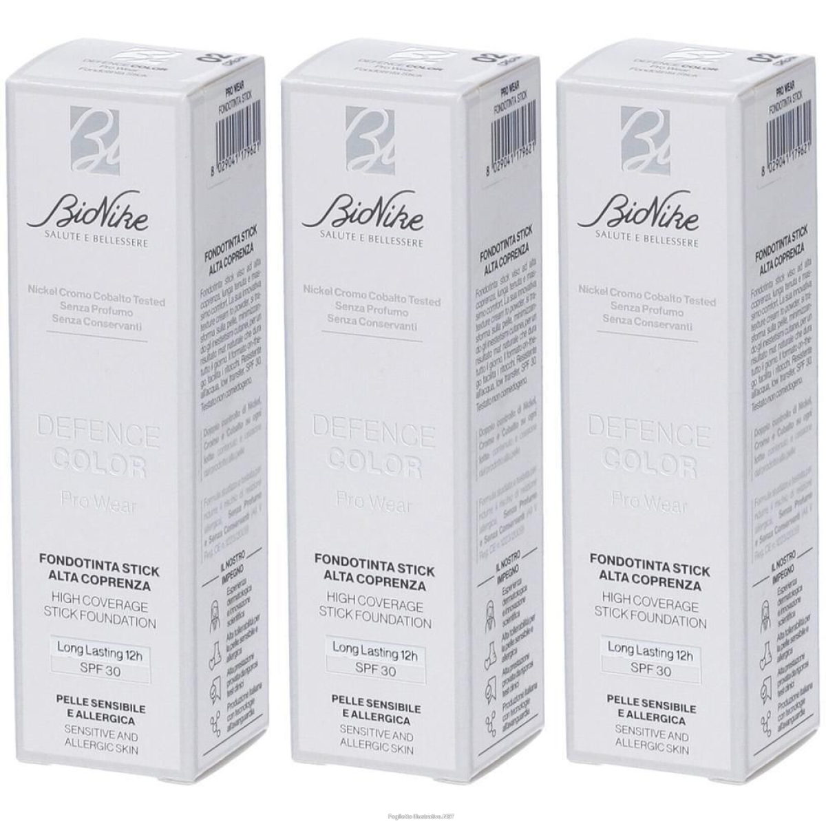 Trova Offerte di bionike defence color pro wear fondotinta stick alta coprenza n2 cream e compra online