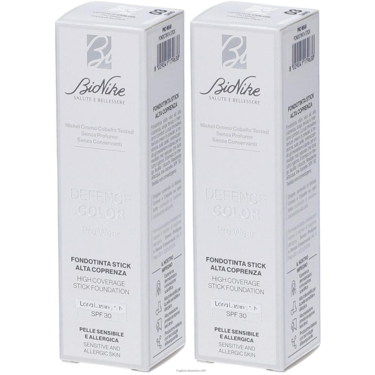 Trova Offerte di bionike defence color pro wear fondotinta stick alta coprenza n3 sand e compra online