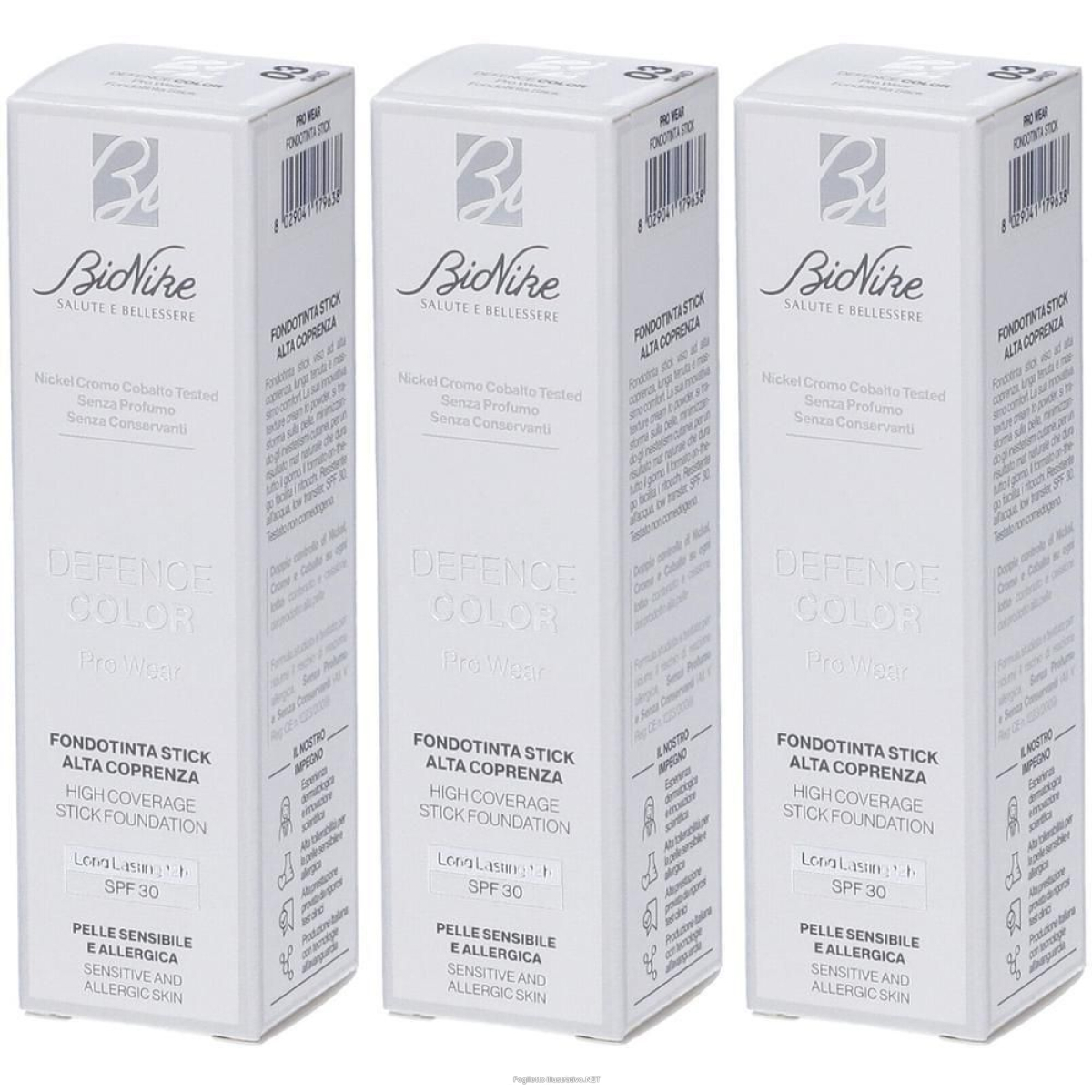 Trova Offerte di bionike defence color pro wear fondotinta stick alta coprenza n3 sand e compra online