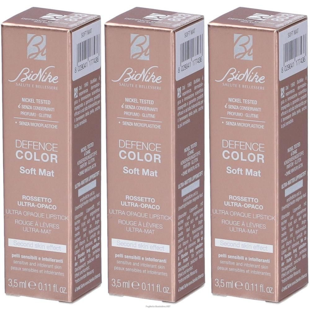 Trova Offerte di bionike defence color rosseto soft mat n. 803 3x1 st e compra online