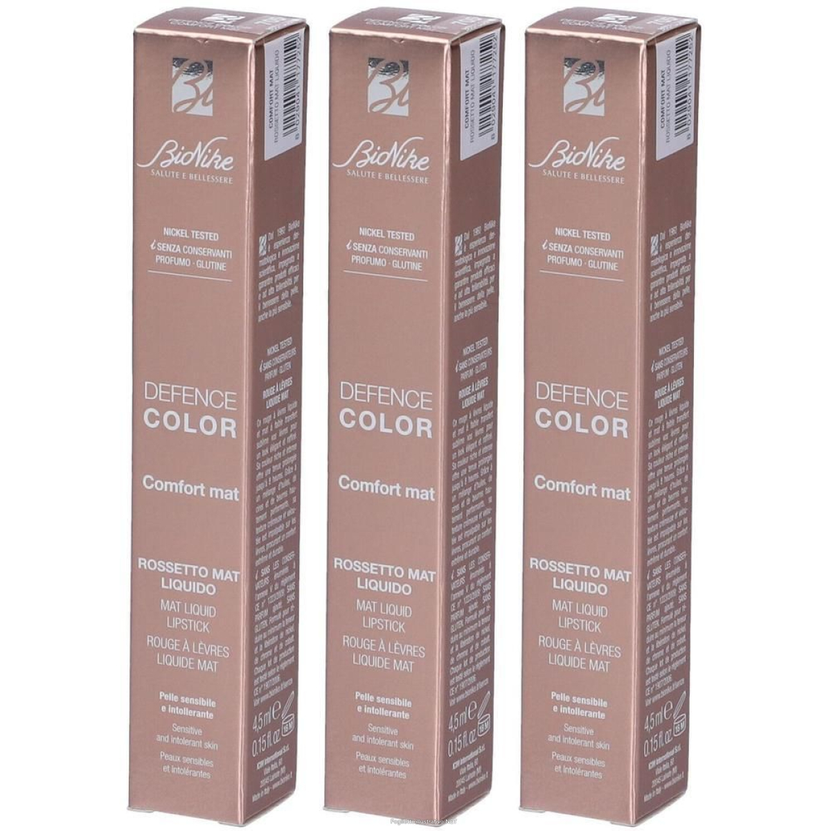 Trova Offerte di bionike defence color rossetto liquido colore 705 rosso borgogna 4,5 m e compra online