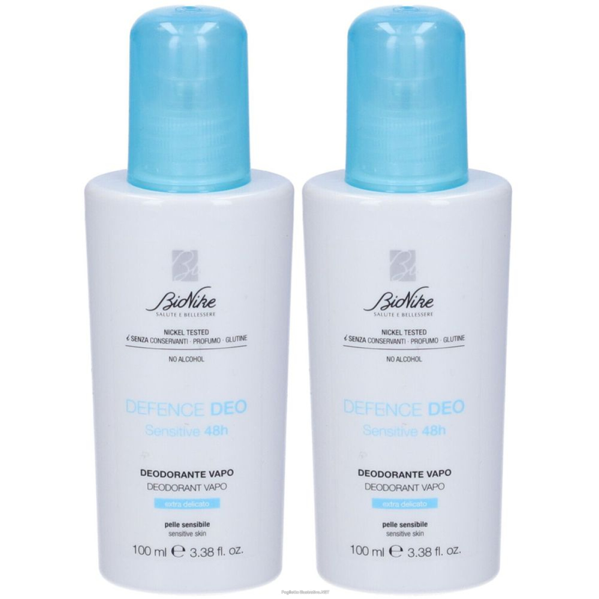 Trova Offerte di bionike defence deo sensitive 48h deodorante vapo set da 2 2x100 ml de e compra online