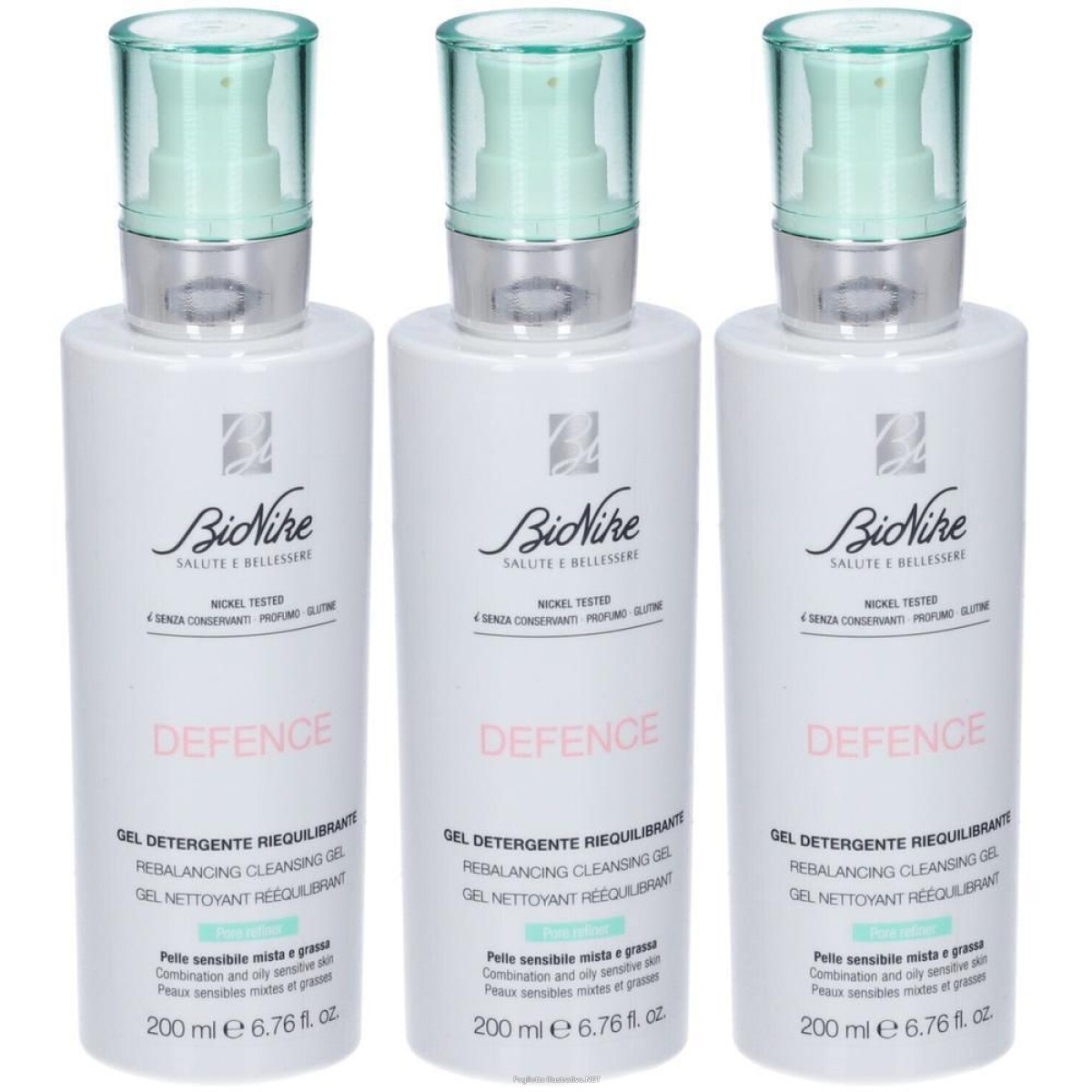 Trova Offerte di bionike defence gel detergente riequilibrante 3x200 ml e compra online