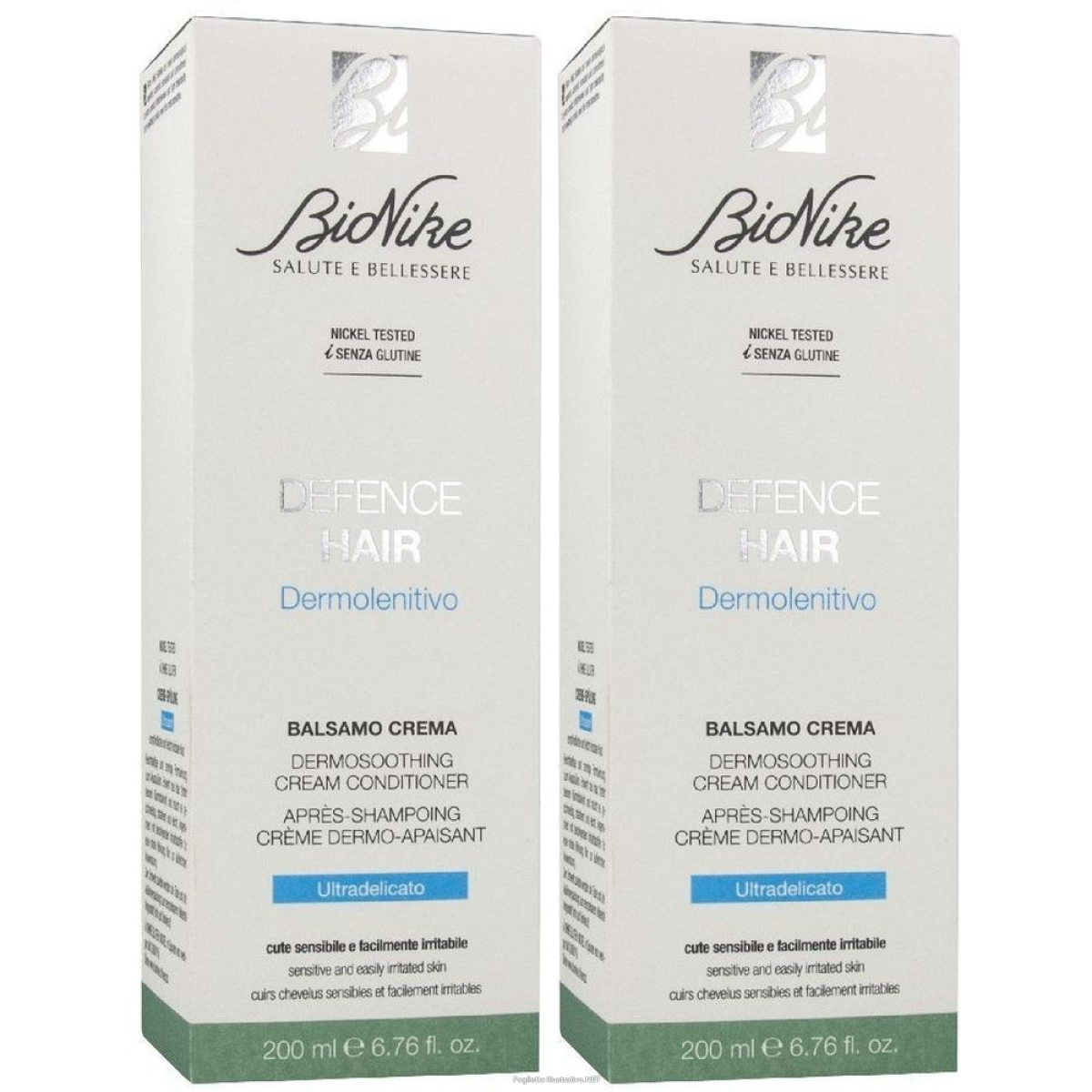 Trova Offerte di bionike defence hair balsamo dermolenitivo set da 2 2x200 ml shampoo e compra online