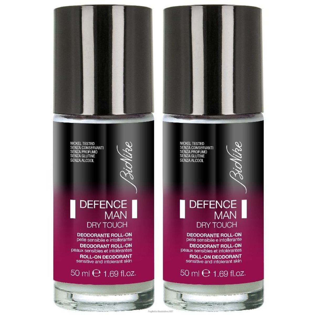Trova Offerte di bionike defence man deodorante roll-on set da 2 2x50 ml roller e compra online