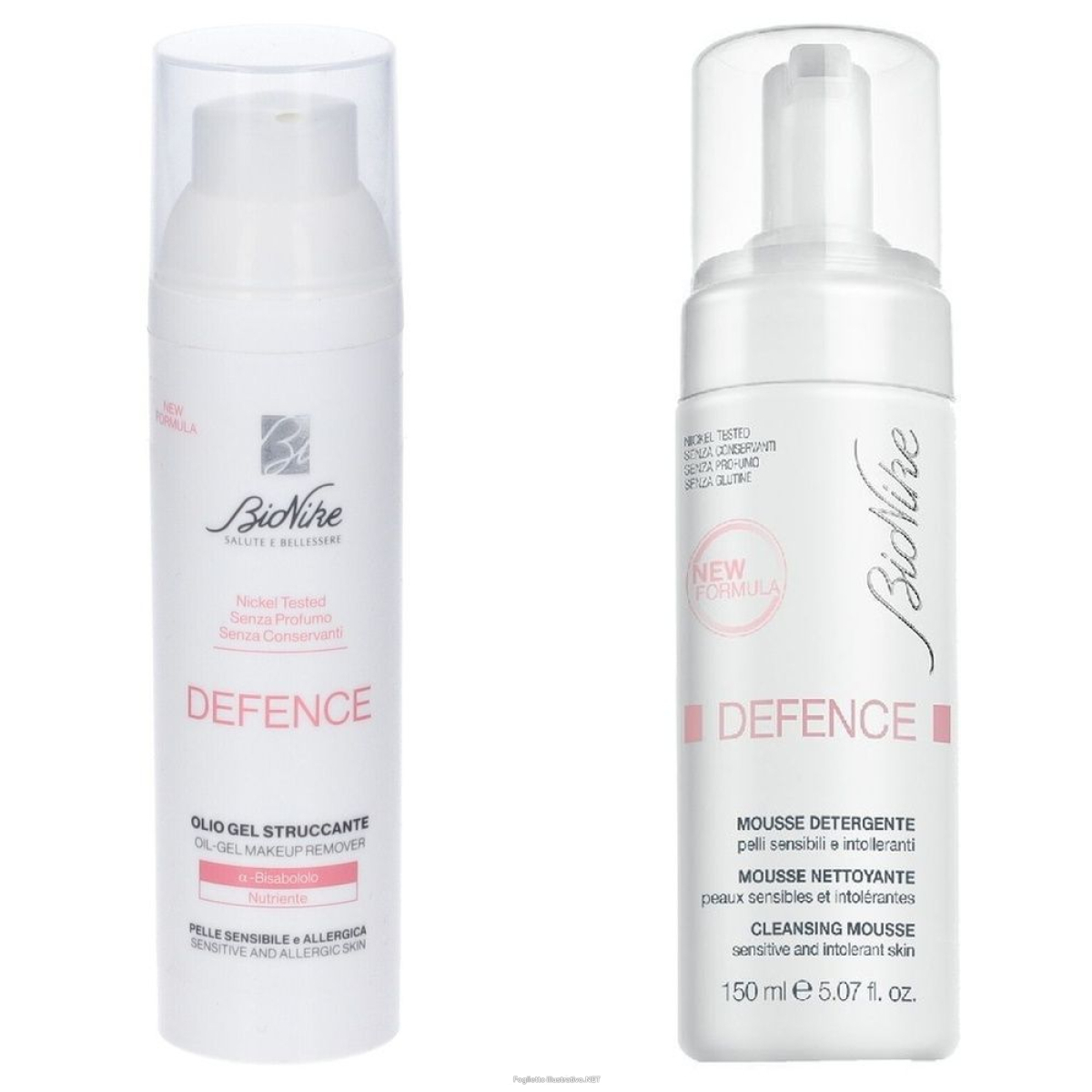 Trova Offerte di bionike defence mousse detergente + bionike olio gel struccant e compra online
