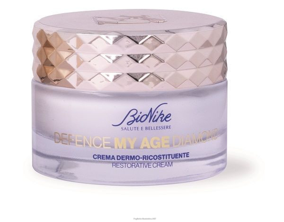 Trova Offerte di bionike defence my age diamond crema dermo-ricostituente - crema viso rigenerante antietà per pelle matura - 50 ml e compra online