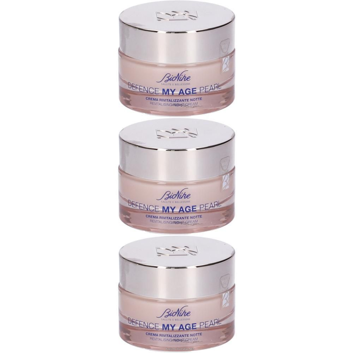 Trova Offerte di bionike defence my age pearl crema rivitalizzante notte 3x50 ml e compra online