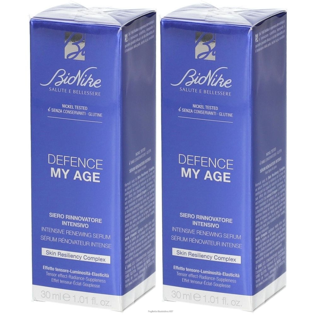Trova Offerte di bionike defence my age siero rinnovatore intensivo set da 2 2x30 ml co e compra online