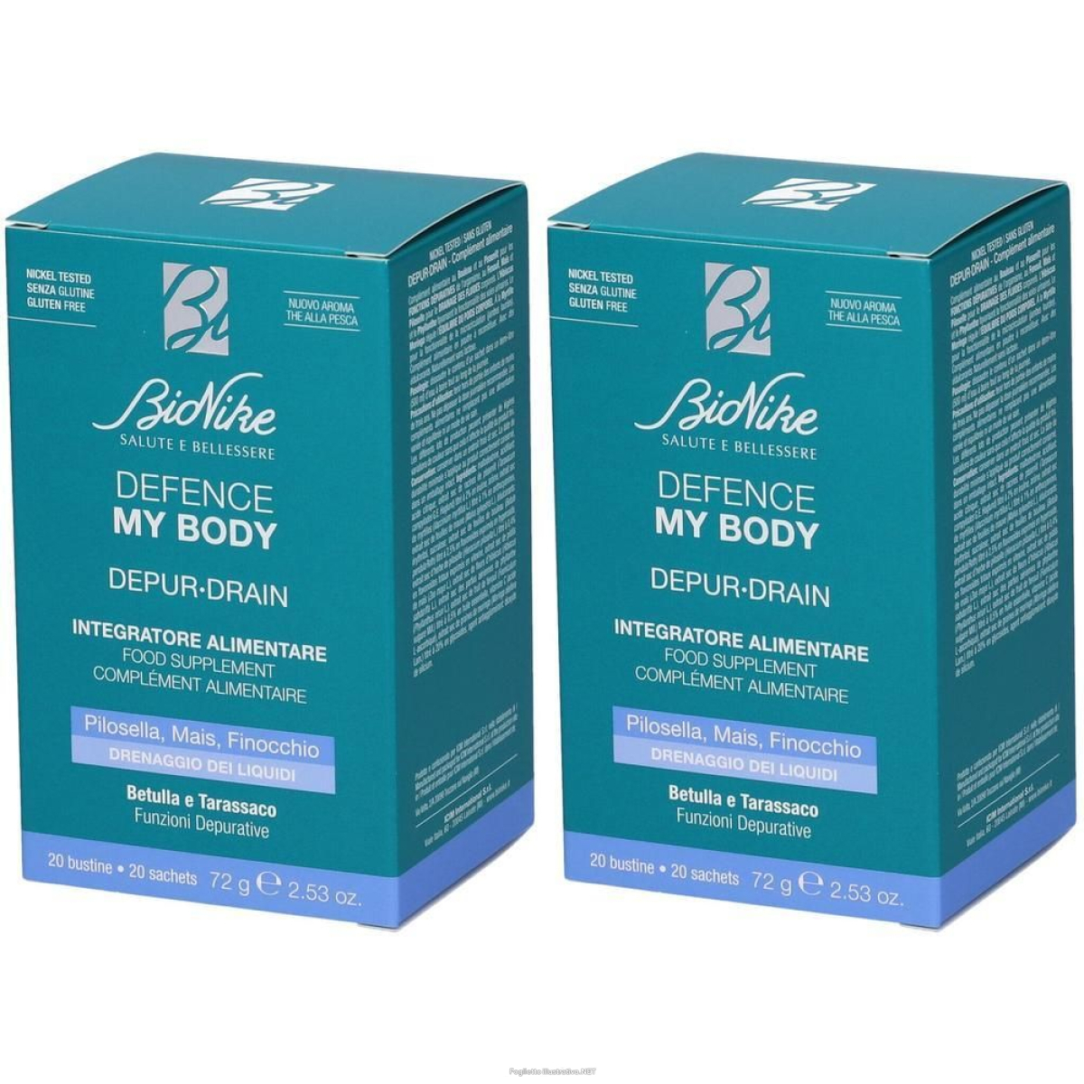 Trova Offerte di bionike defence my body depur-drain bustine 2x72 g e compra online