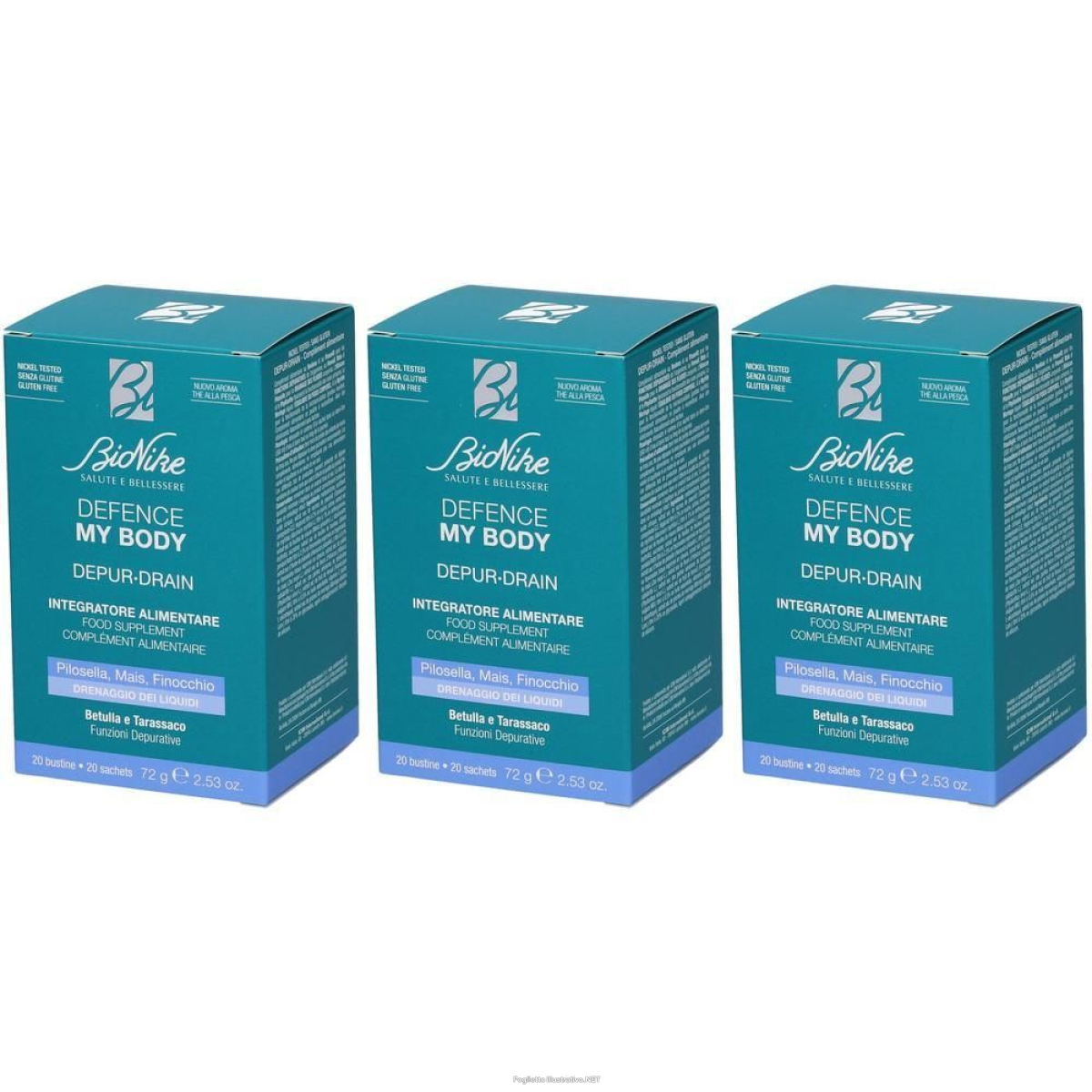 Trova Offerte di bionike defence my body depur-drain bustine 3x72 g e compra online