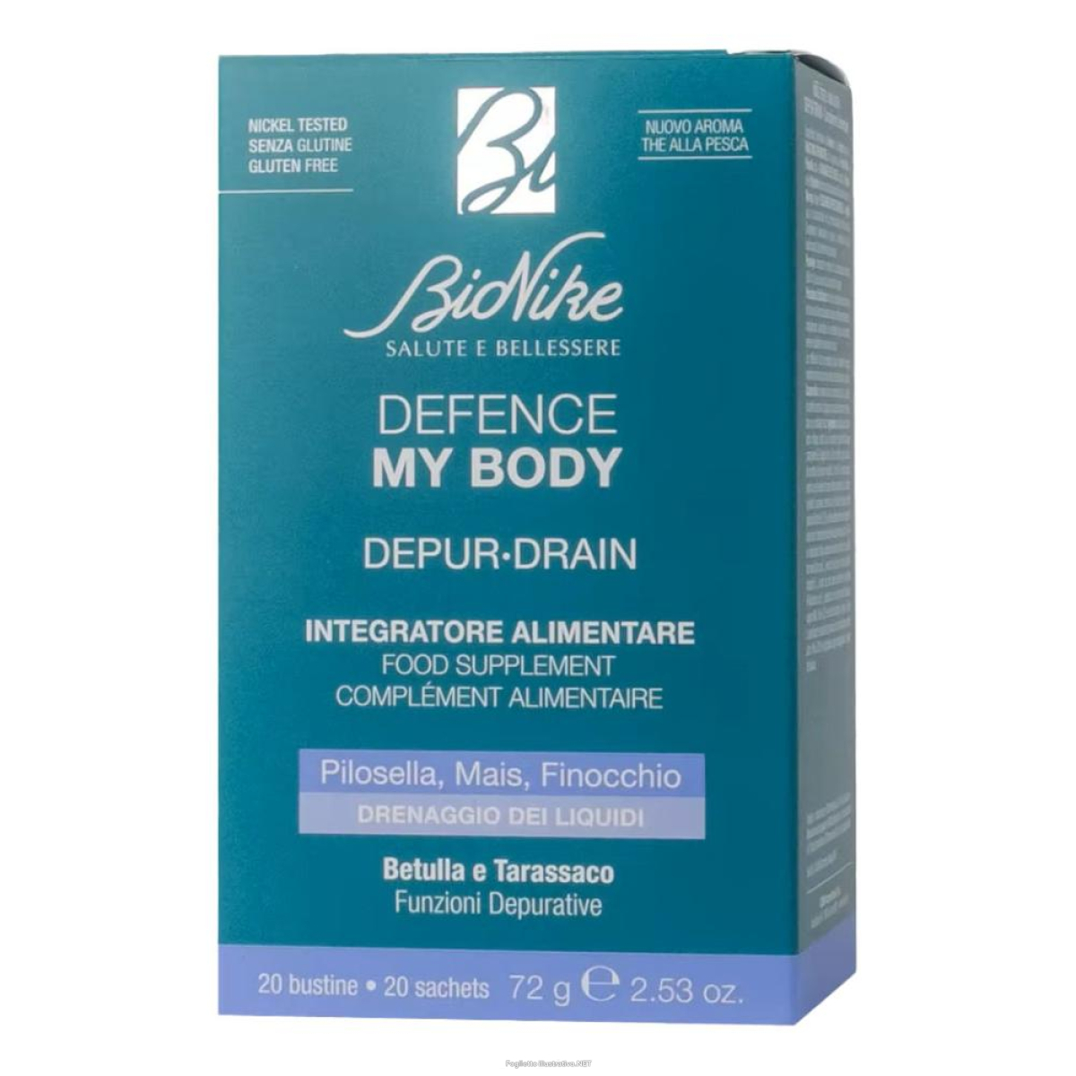 Trova Offerte di bionike defence my body depurdrain - integratore alimentare per il drenaggio dei liquidi - 20 bustine e compra online