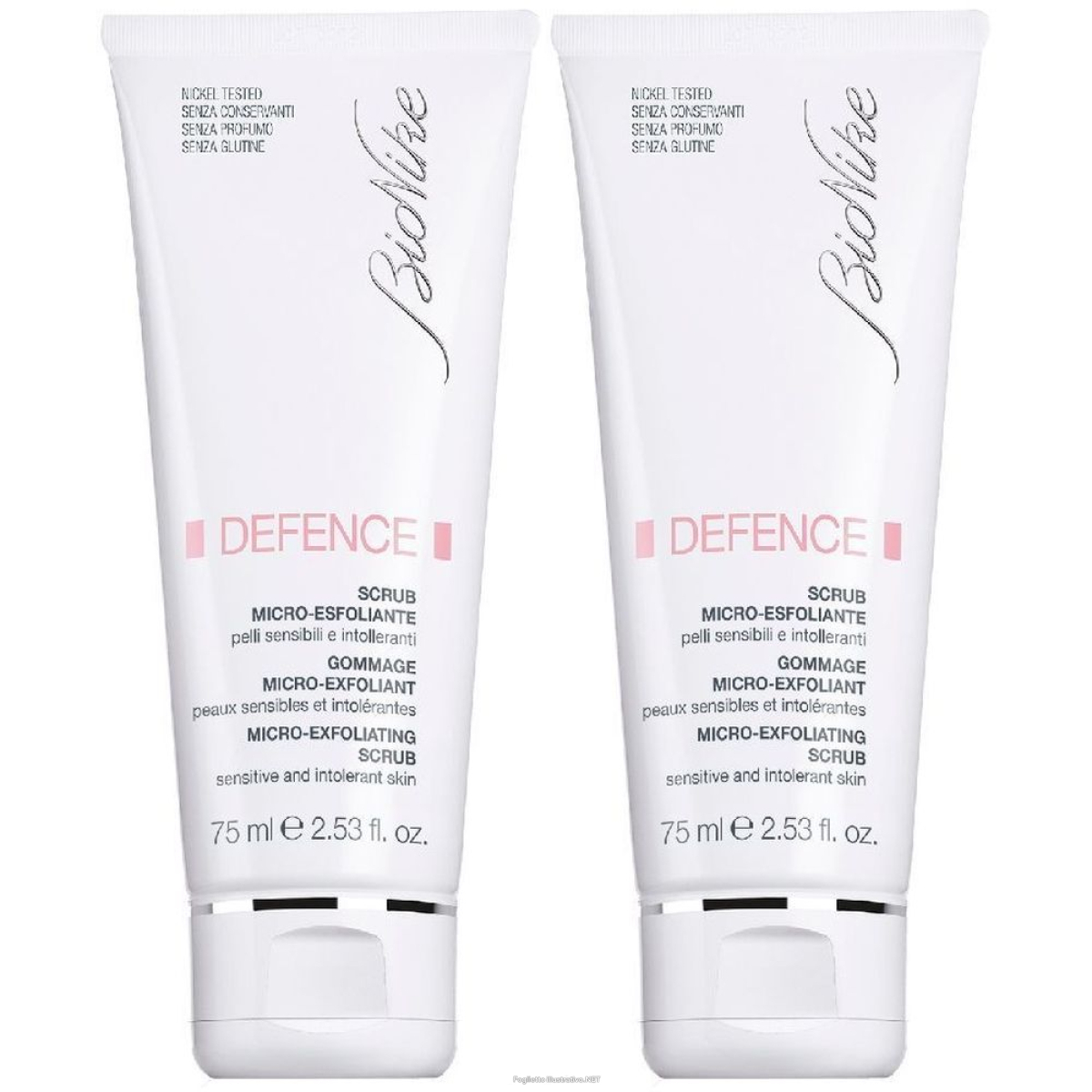 Trova Offerte di bionike defence scrub micro-esfoliante set da 2 2x75 ml peeling e compra online