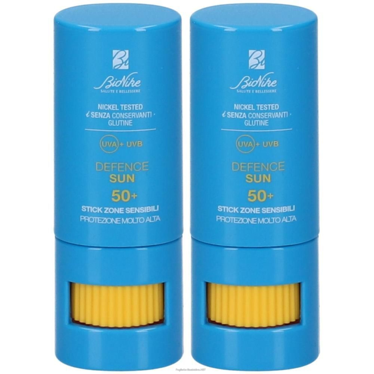 Trova Offerte di bionike defence sun 50+ stick zone sensibili 2x9 ml e compra online