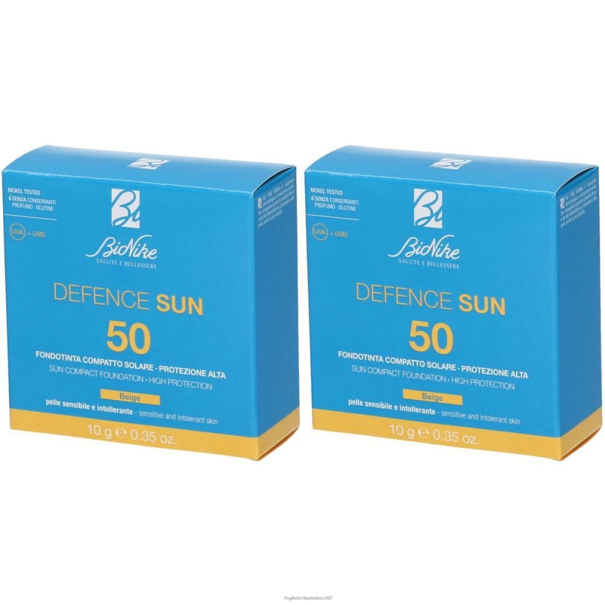 Trova Offerte di bionike defence sun fondotinta compatto solare protezione alta spf 50 e compra online