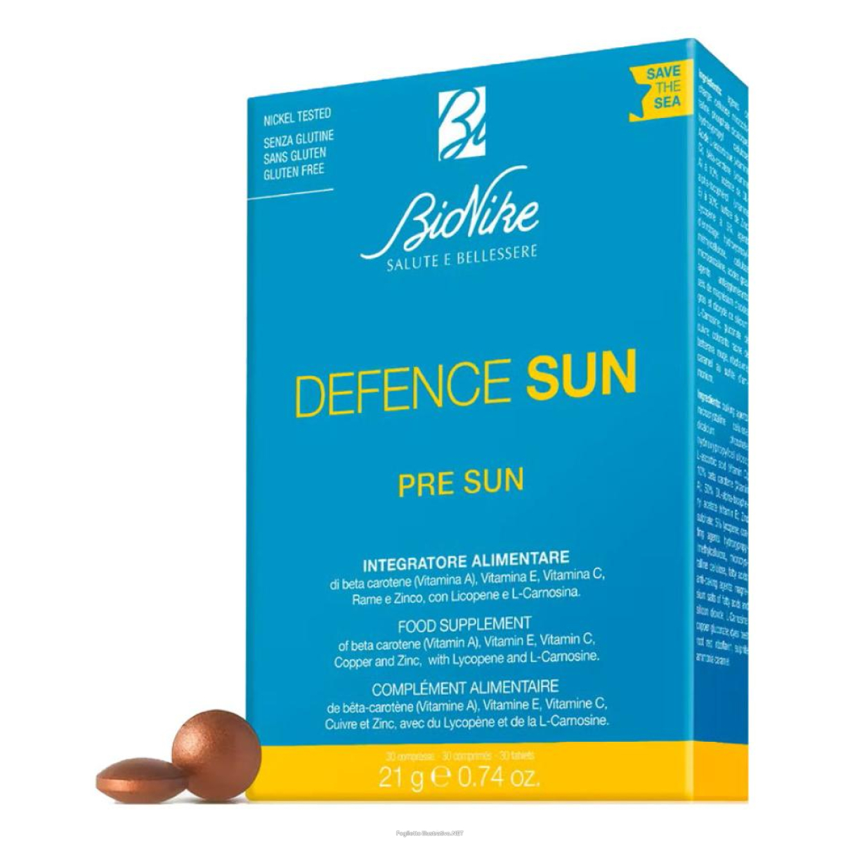 Trova Offerte di bionike defence sun integratore alimentare pre sun 30 compresse e compra online