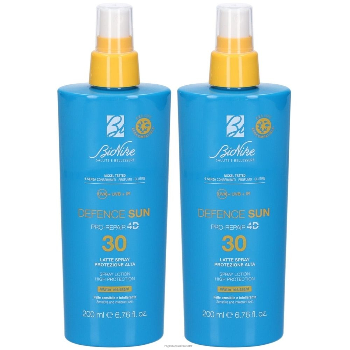 Trova Offerte di bionike defence sun pro-repair 4d spf 30 latte spray protezione alta s e compra online