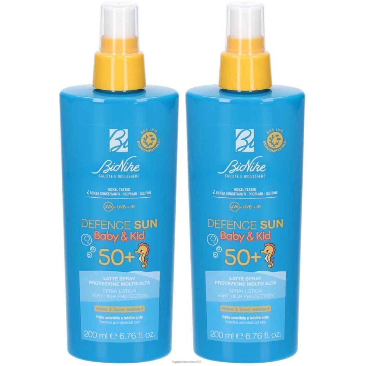 Trova Offerte di bionike defence sun pro-repair 4d spf 50+ baby & kid latte spray prote e compra online