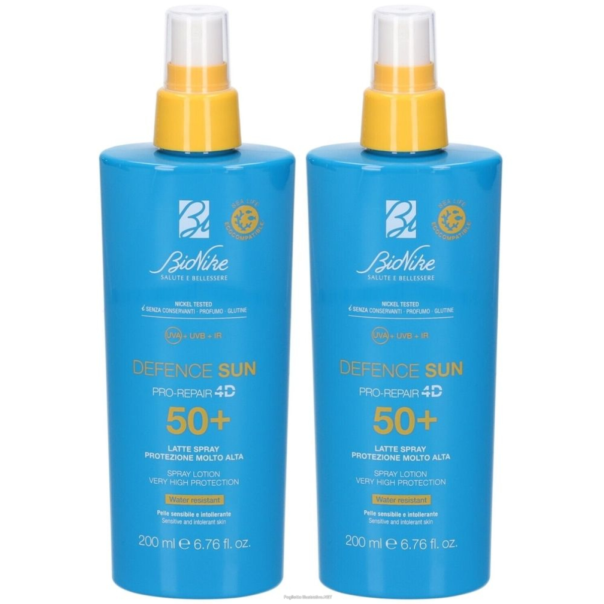 Trova Offerte di bionike defence sun pro-repair 4d spf 50+ latte spray protezione molto e compra online
