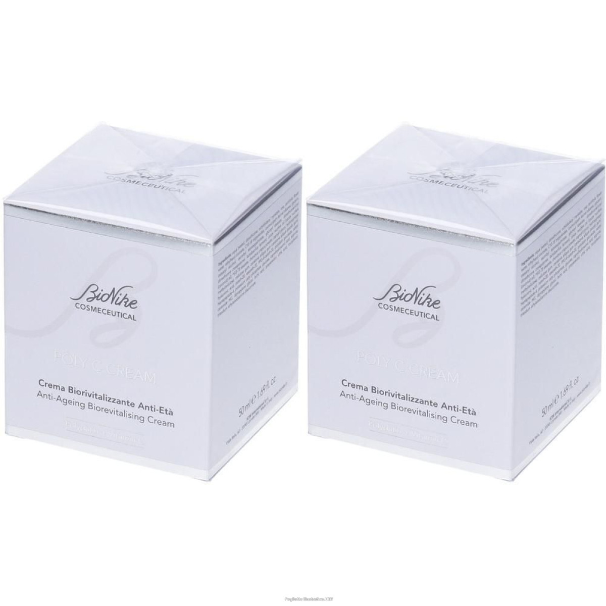 Trova Offerte di bionike poly c cream crema biorivitalizzante anti-età 2x50 ml e compra online