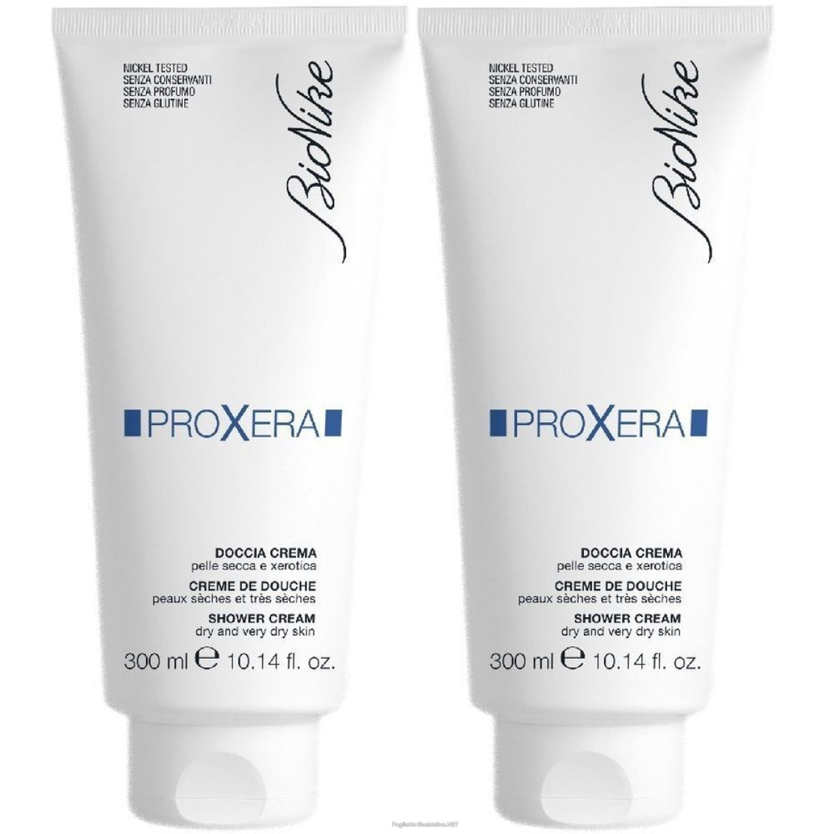 Trova Offerte di bionike proxera doccia crema set da 2 2x300 ml gel doccia e compra online