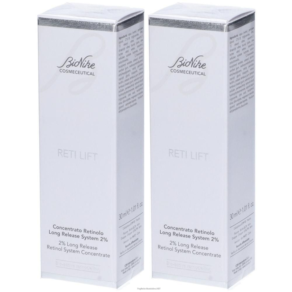 Trova Offerte di bionike reti lift concentrato retinolo long release system 2x30 ml e compra online