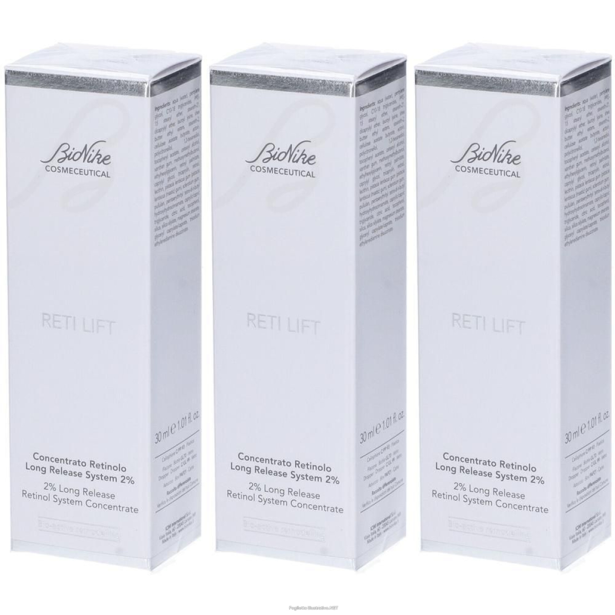 Trova Offerte di bionike reti lift concentrato retinolo long release system 3x30 ml e compra online
