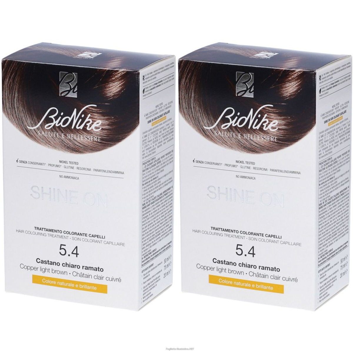 Trova Offerte di bionike shine on set da 2 2x145 ml tintura e compra online