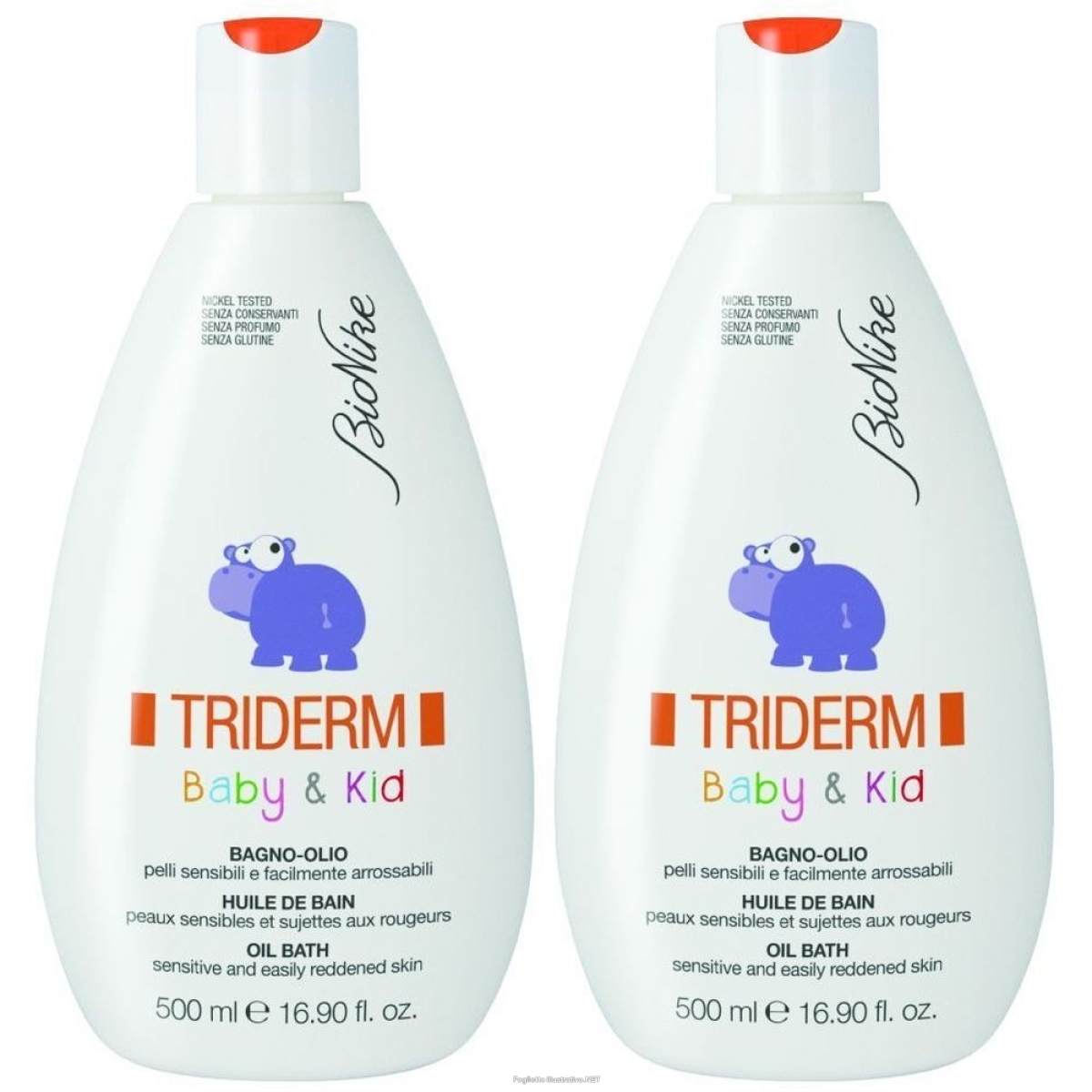 Trova Offerte di bionike triderm baby bagno olio set da 2 2x500 ml bagno e compra online