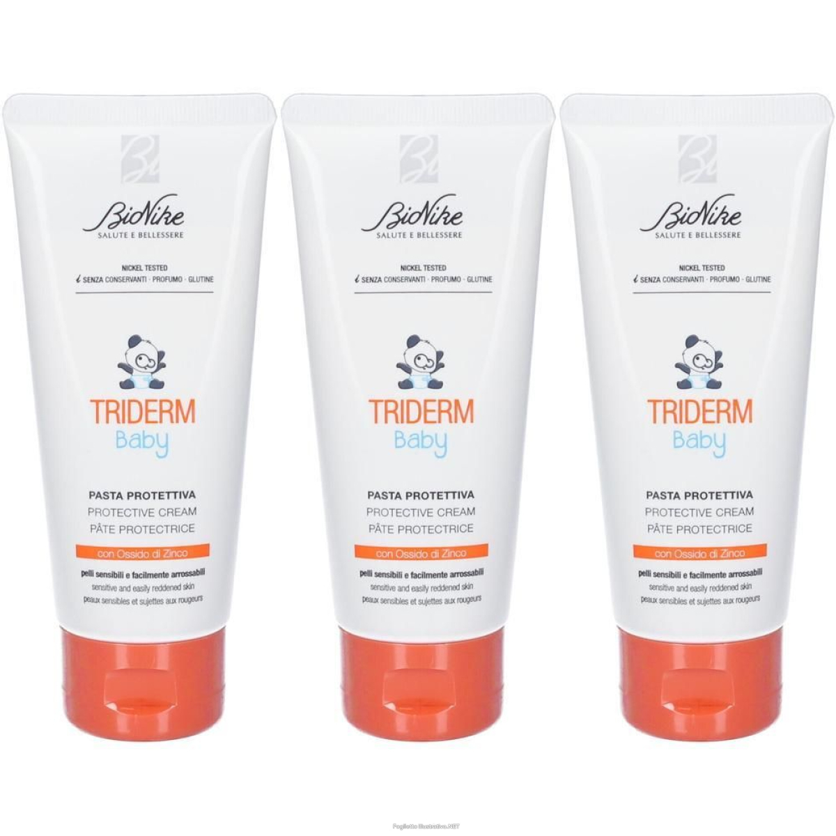 Trova Offerte di bionike triderm baby pasta protettiva 3x100 ml e compra online