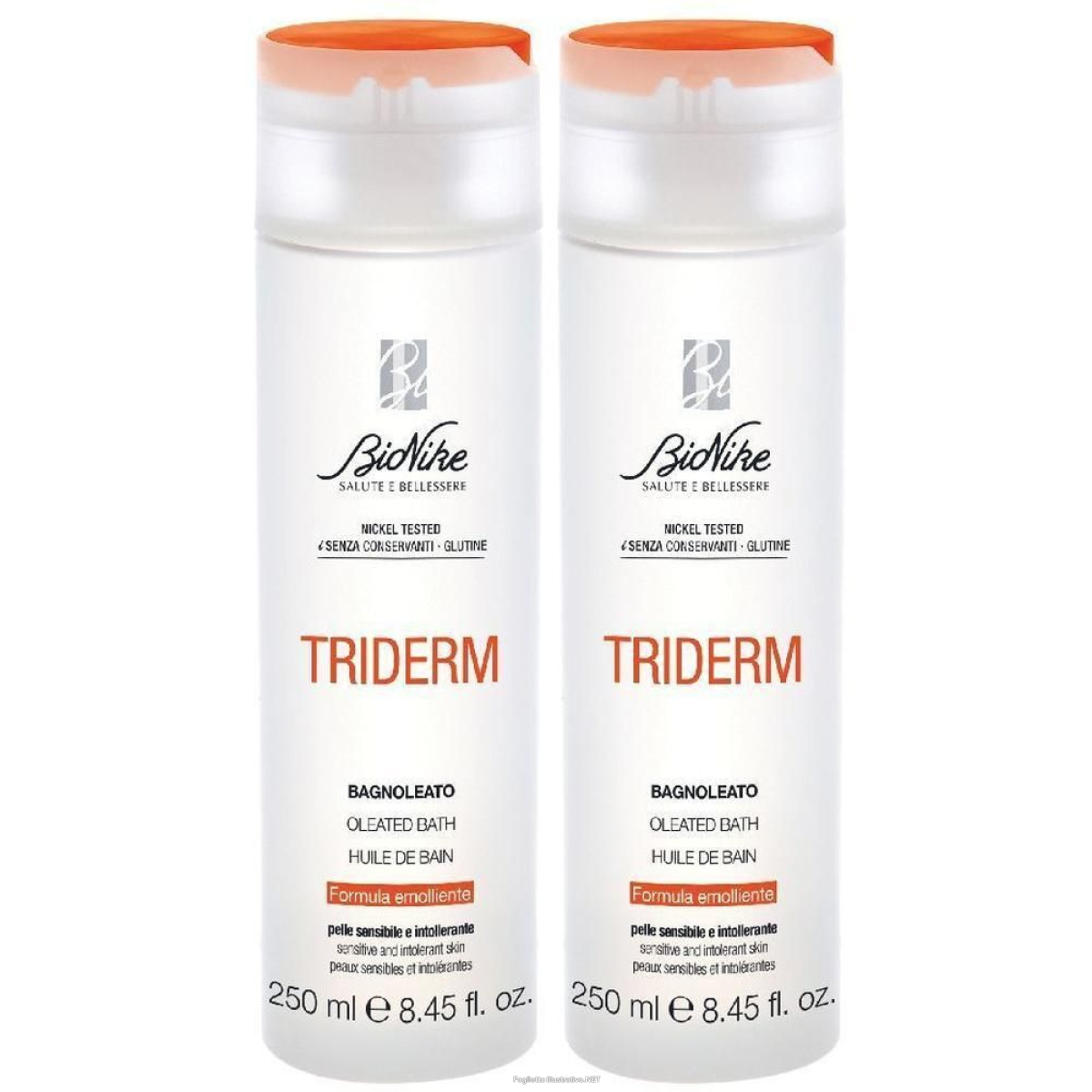 Trova Offerte di bionike triderm® bagnoleato 2x250 ml additivo per il bagno e compra online