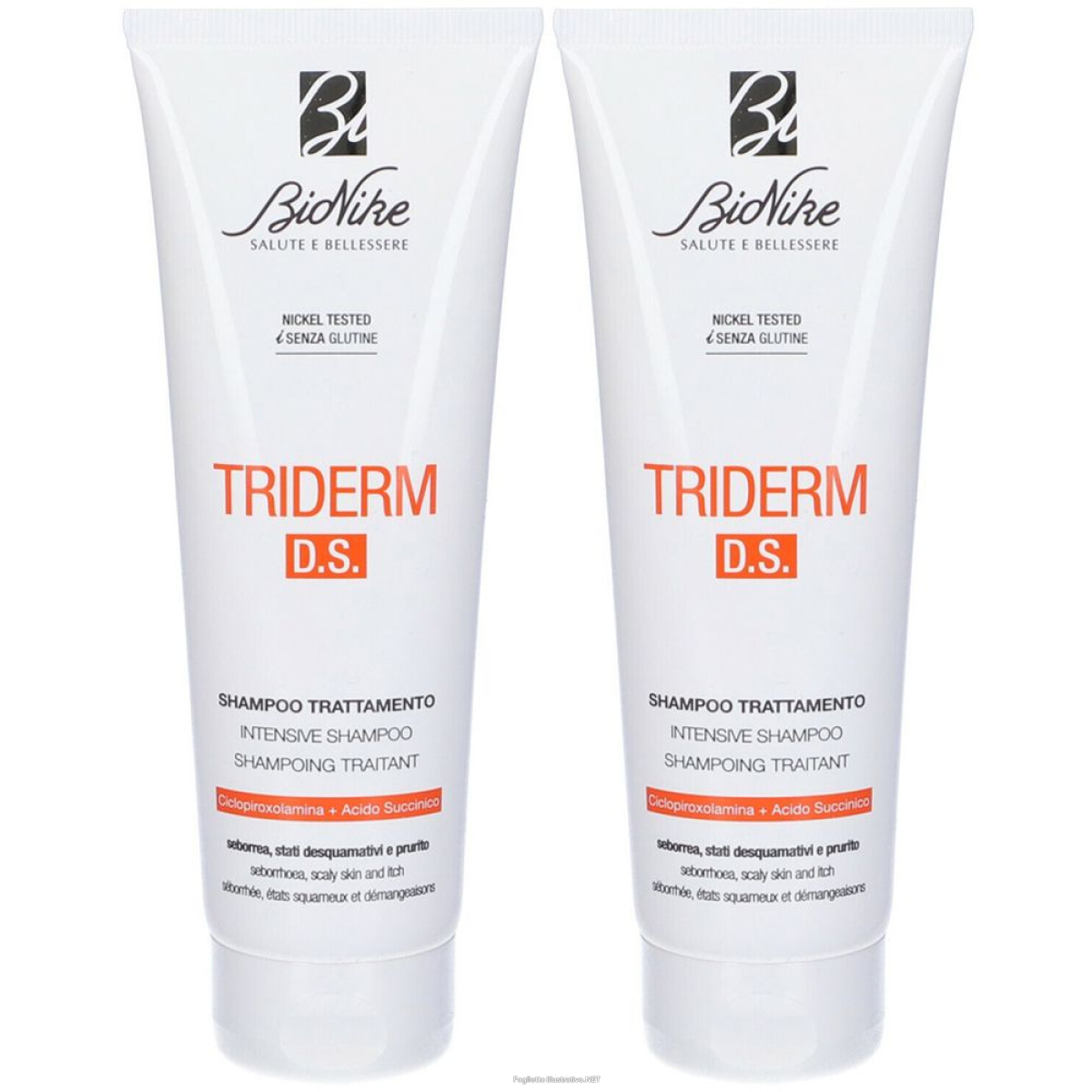 Trova Offerte di bionike triderm d.s. shampoo trattamento set da 2 2x125 ml e compra online