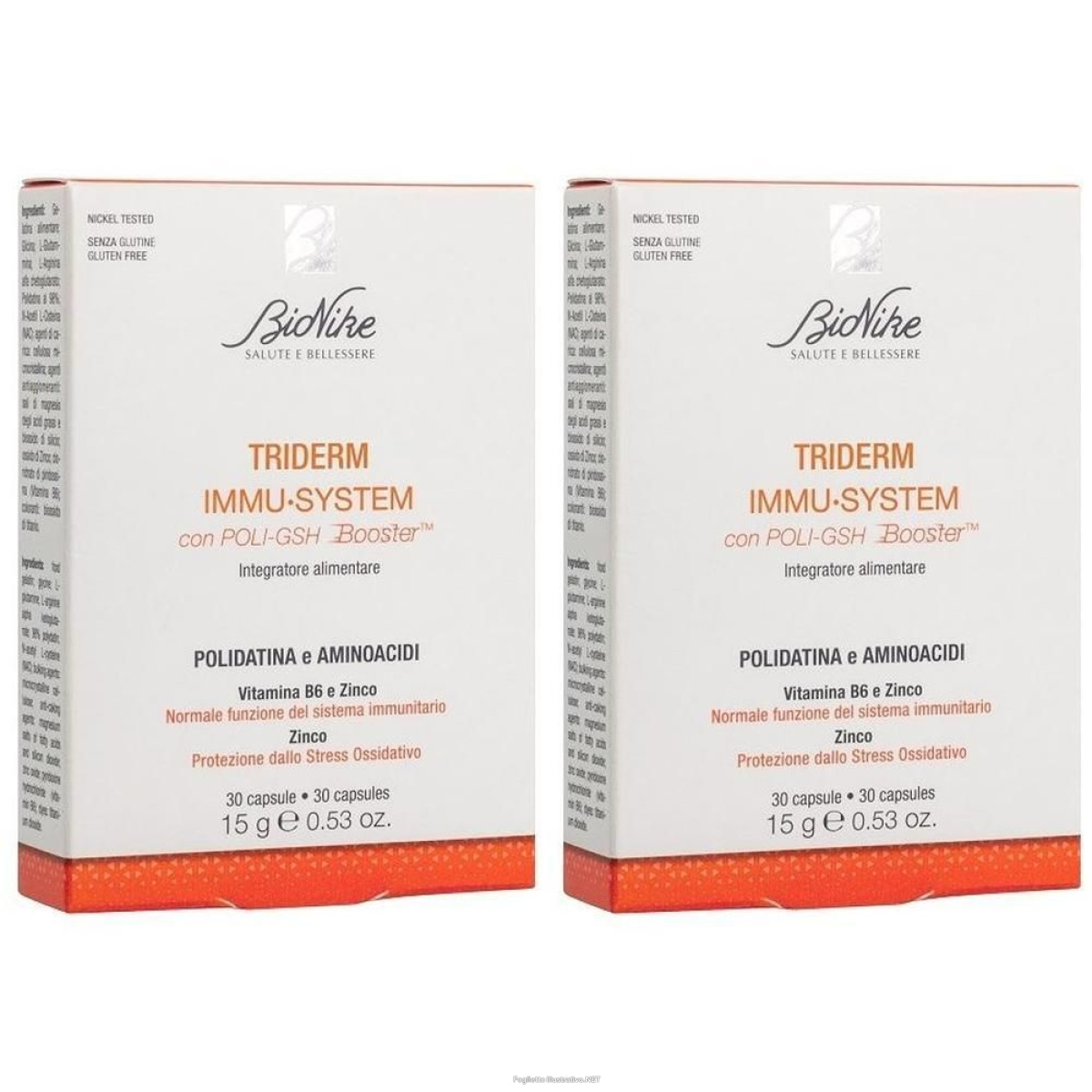 Trova Offerte di bionike triderm immu system capsule 2x15 g e compra online