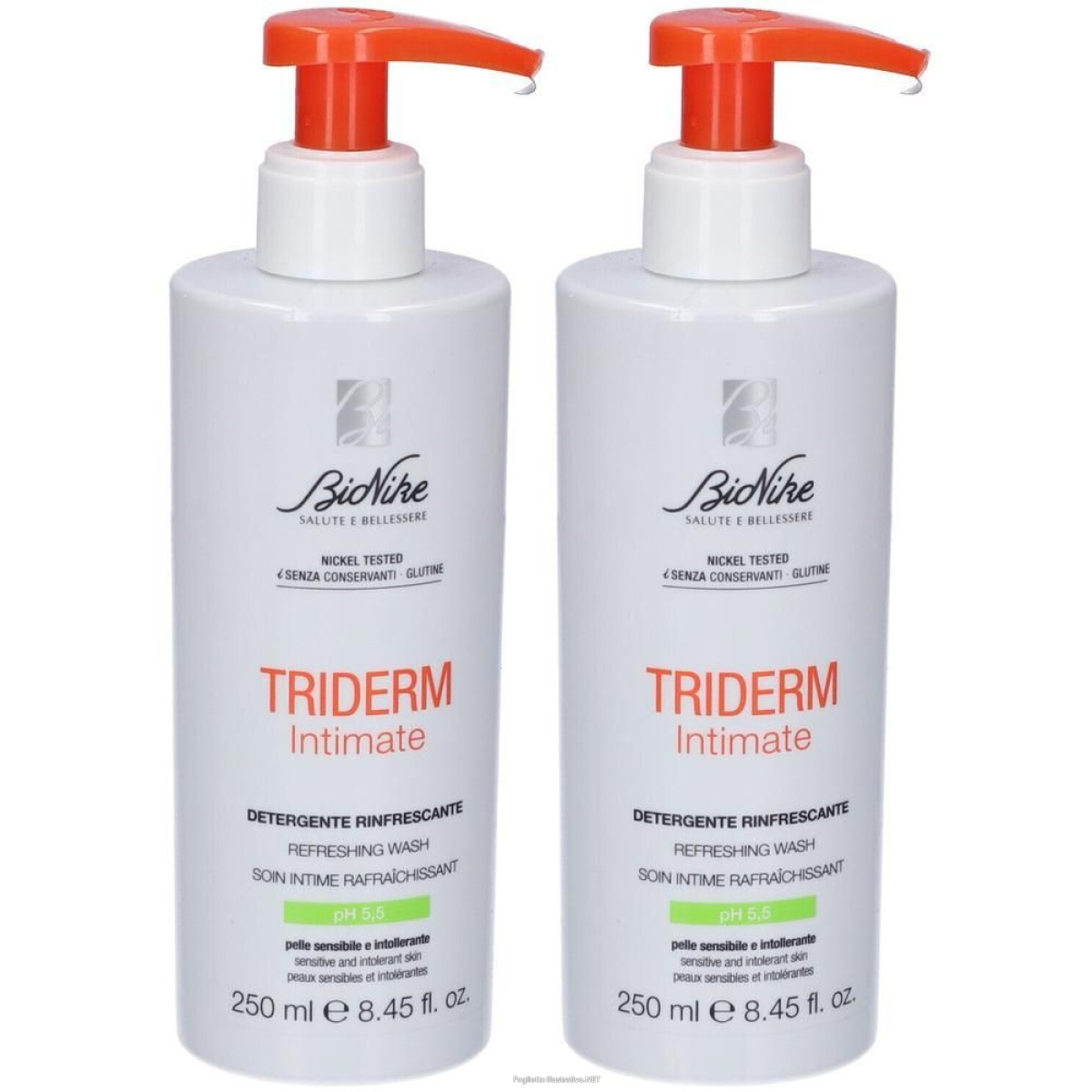 Trova Offerte di bionike triderm intimate detergente rinfrescante ph 5.5 2x250 ml deter e compra online