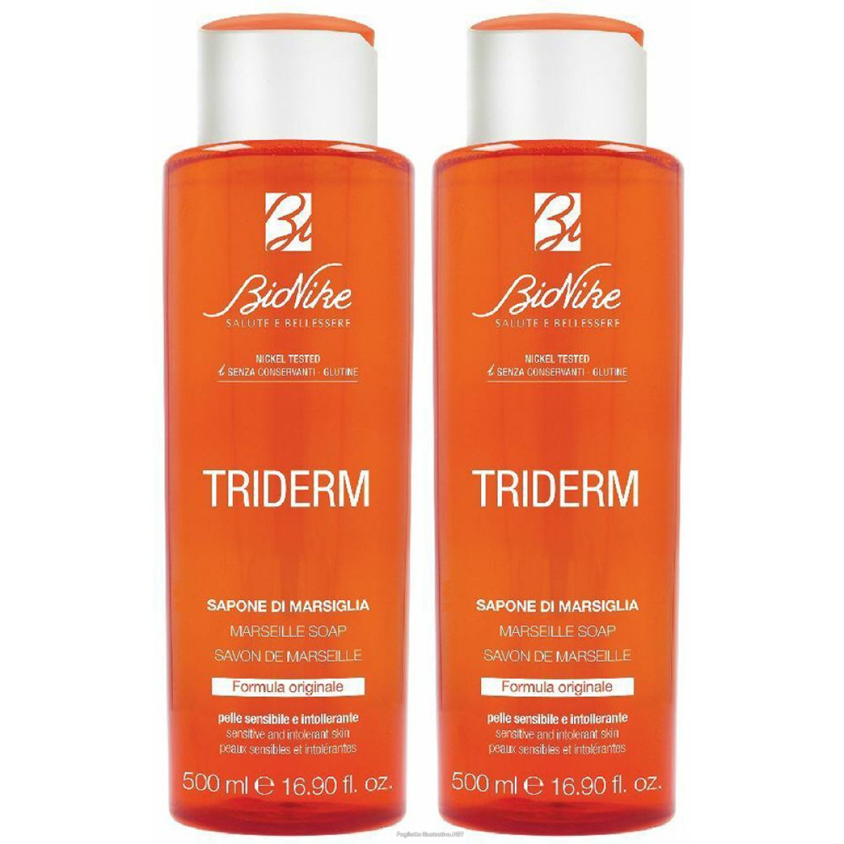 Trova Offerte di bionike triderm sapone di marsiglia set da 2 2x500 ml liquido e compra online