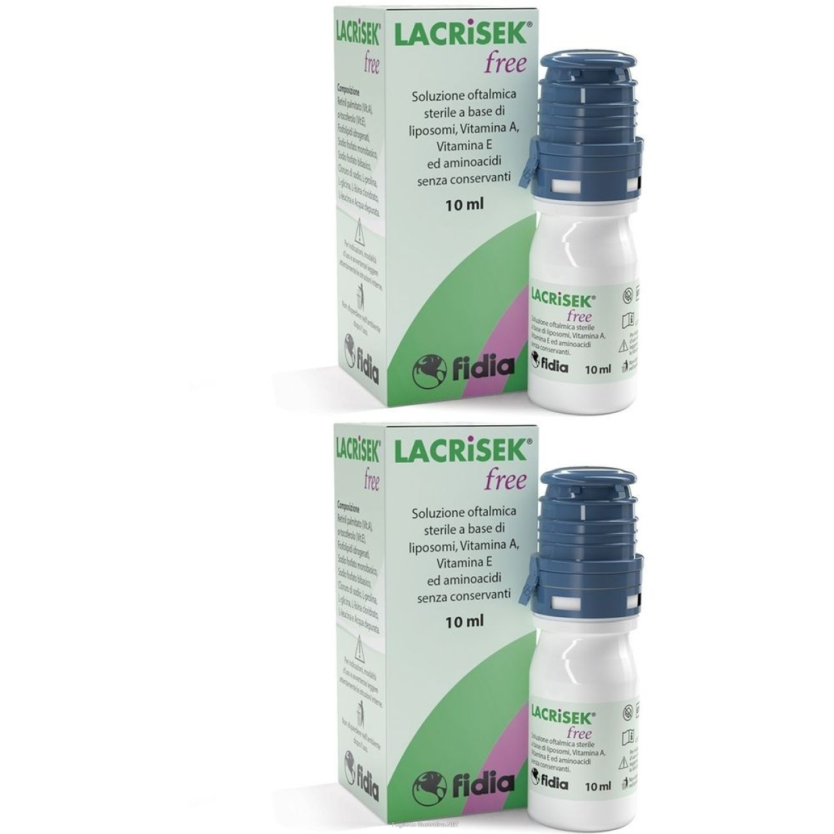 Trova Offerte di bioos lacrisek® free gocce oculari set da 2 2x10 ml oftalmiche e compra online