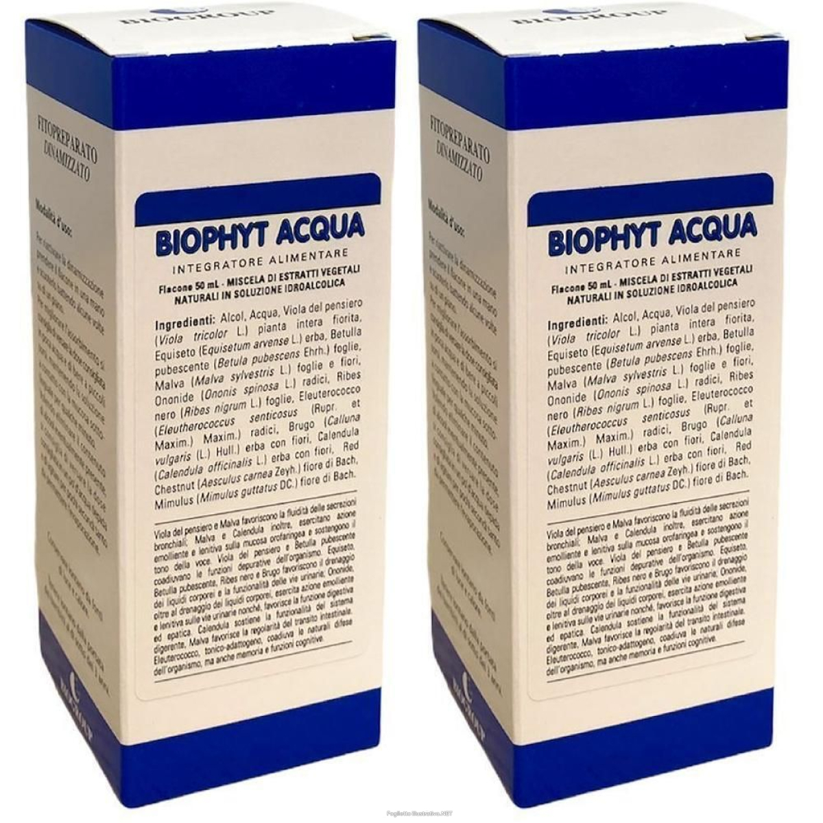 Trova Offerte di Biophyt Acqua 50 ml Soluzione Idroalcolica 2x50 ml e compra online