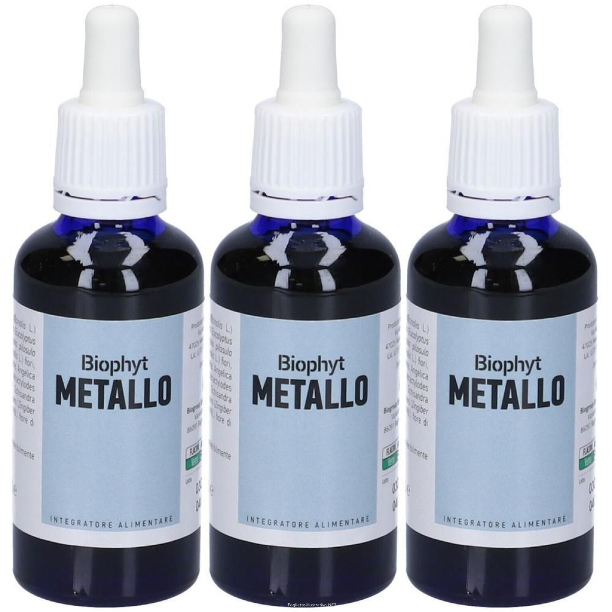 Trova Offerte di Biophyt Metallo 50 ml Soluzione Idroalcolica 3x50 ml e compra online