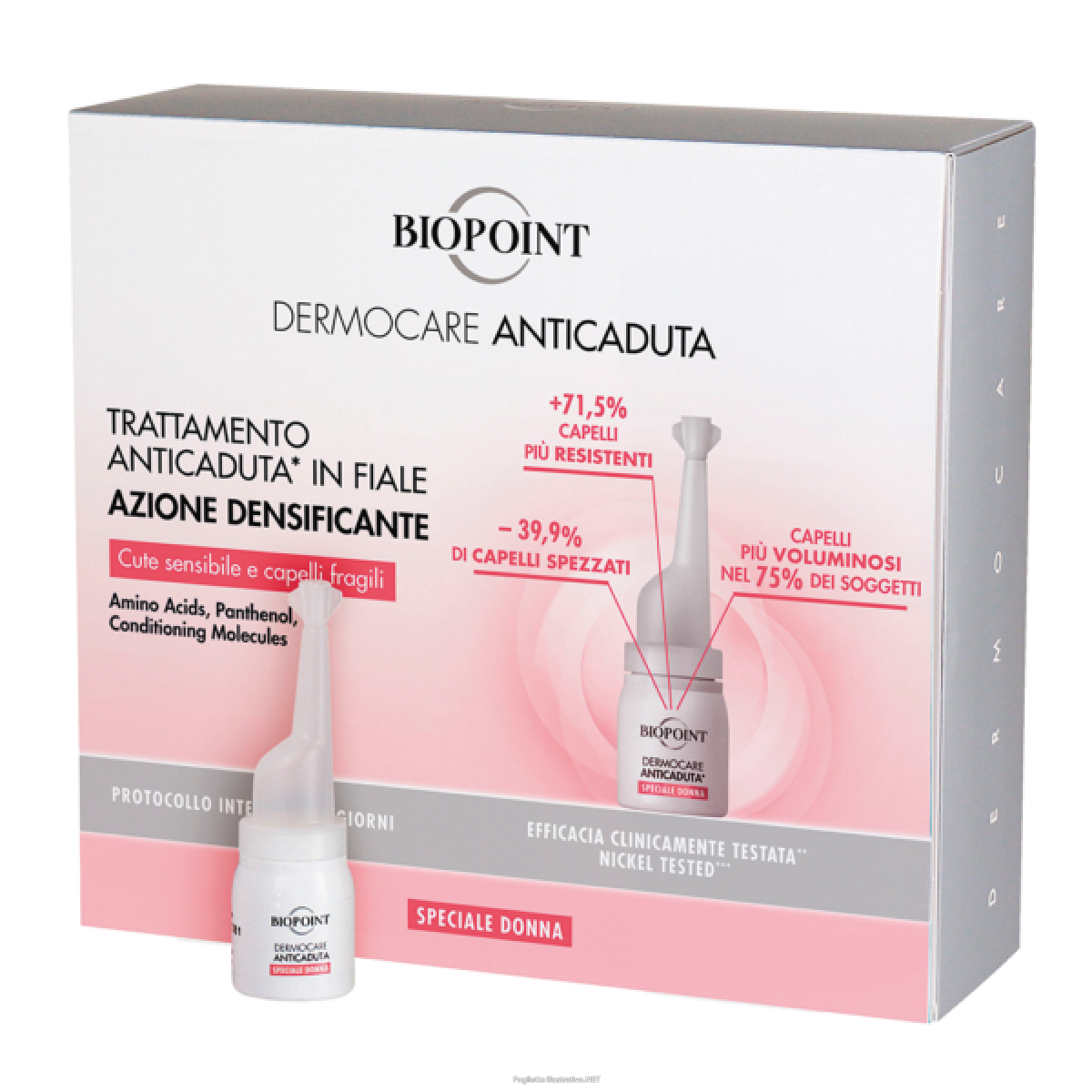 Trova Offerte di biopoint dermocare trattamento donna anticaduta capelli 20 fiale e compra online