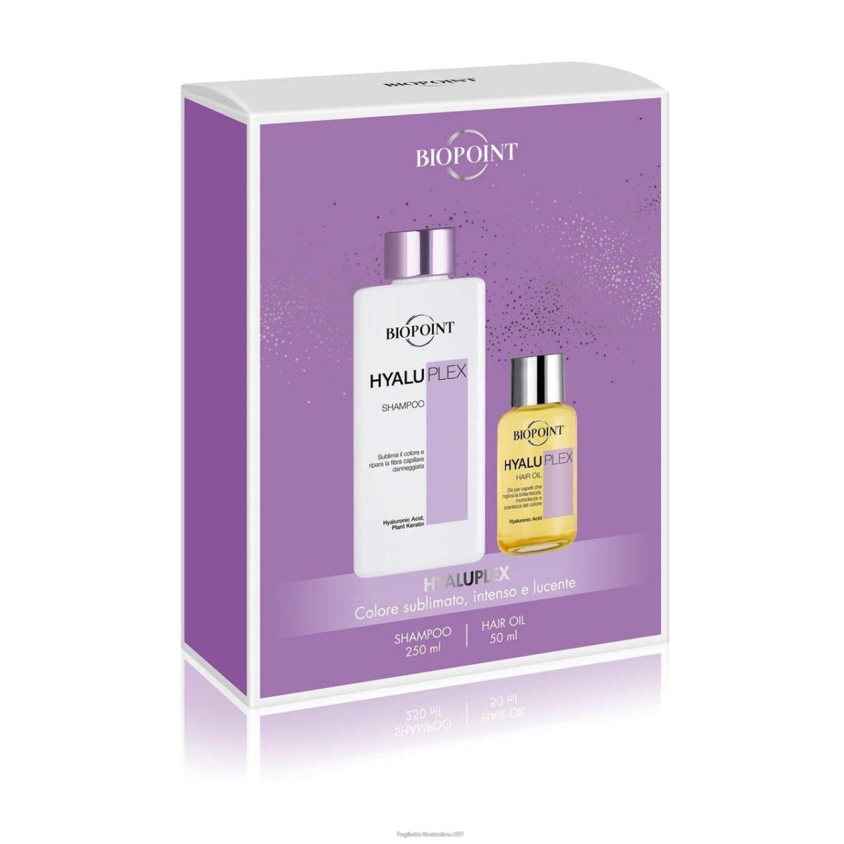 Trova Offerte di biopoint hyaluplex confezione natalizia 2024 shampoo 250 ml + hair oil 50 ml e compra online