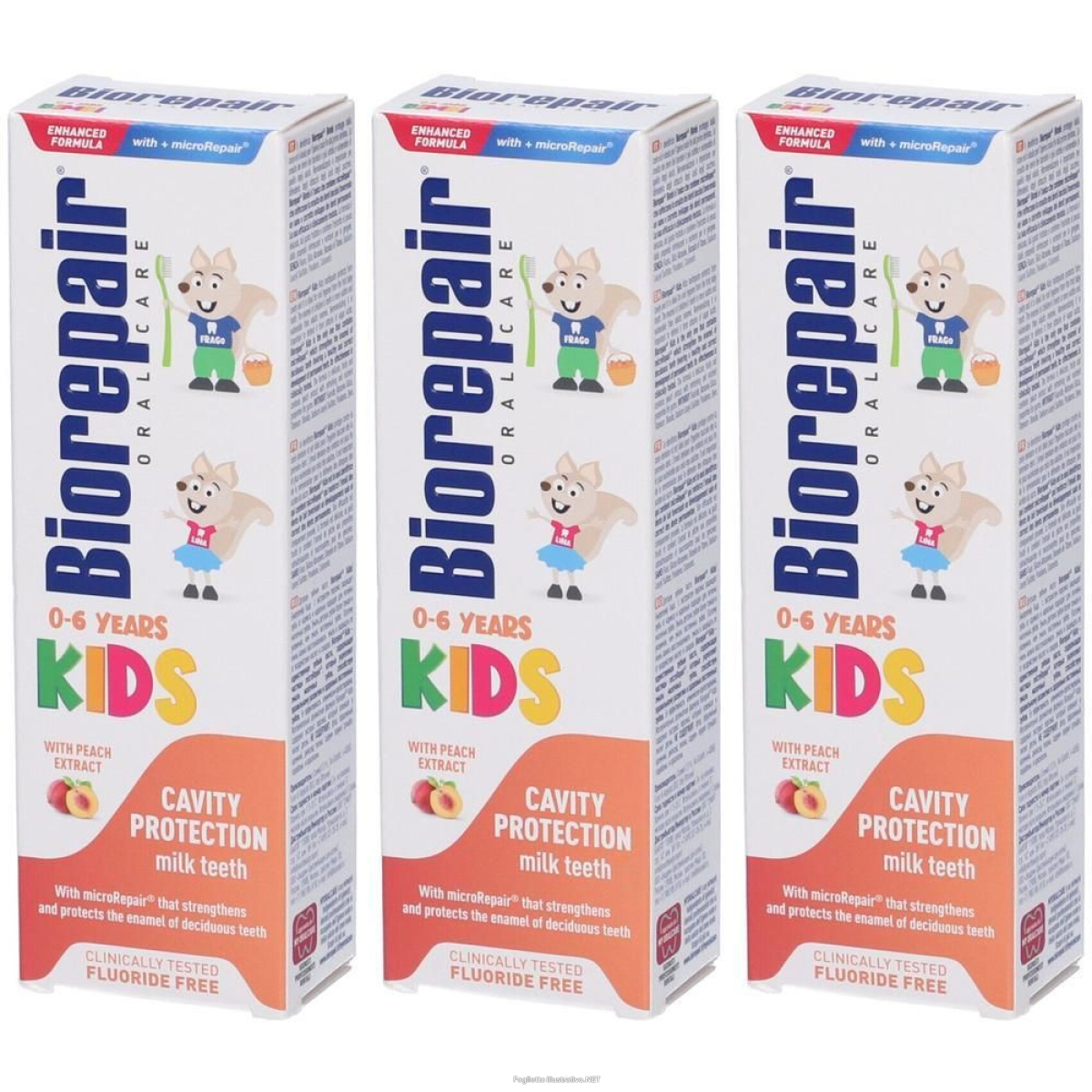Trova Offerte di biorepair oral care kids 0-6 anni denti da latte dentifricio con estra e compra online