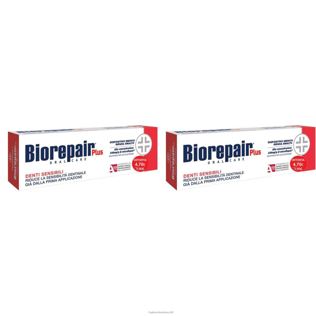 Trova Offerte di biorepair® plus denti sensibili set da 2 2x75 ml dentifricio e compra online