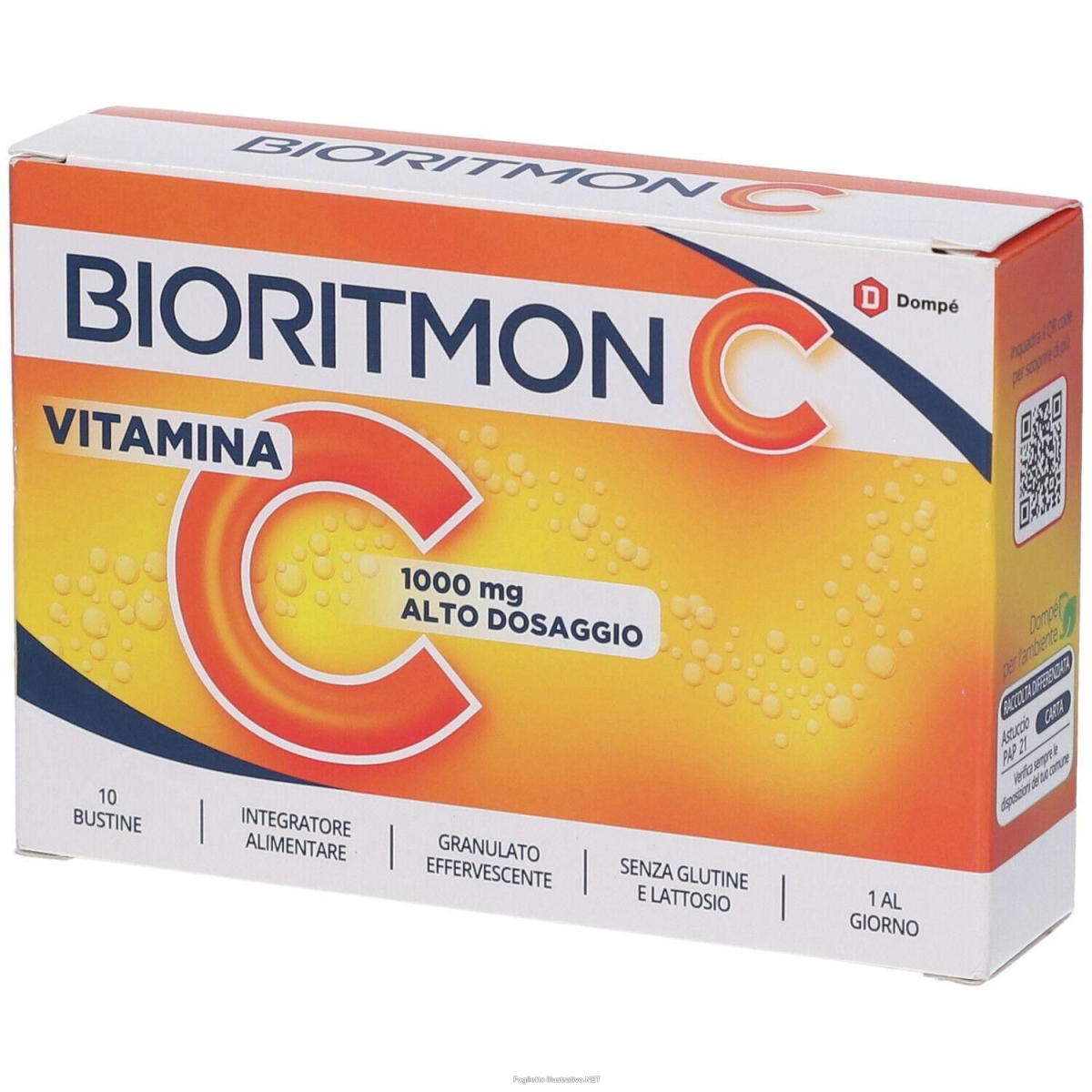 Trova Offerte di bioritmon c 1000mg vitamina 10 bustine 4x40 g granuli e compra online