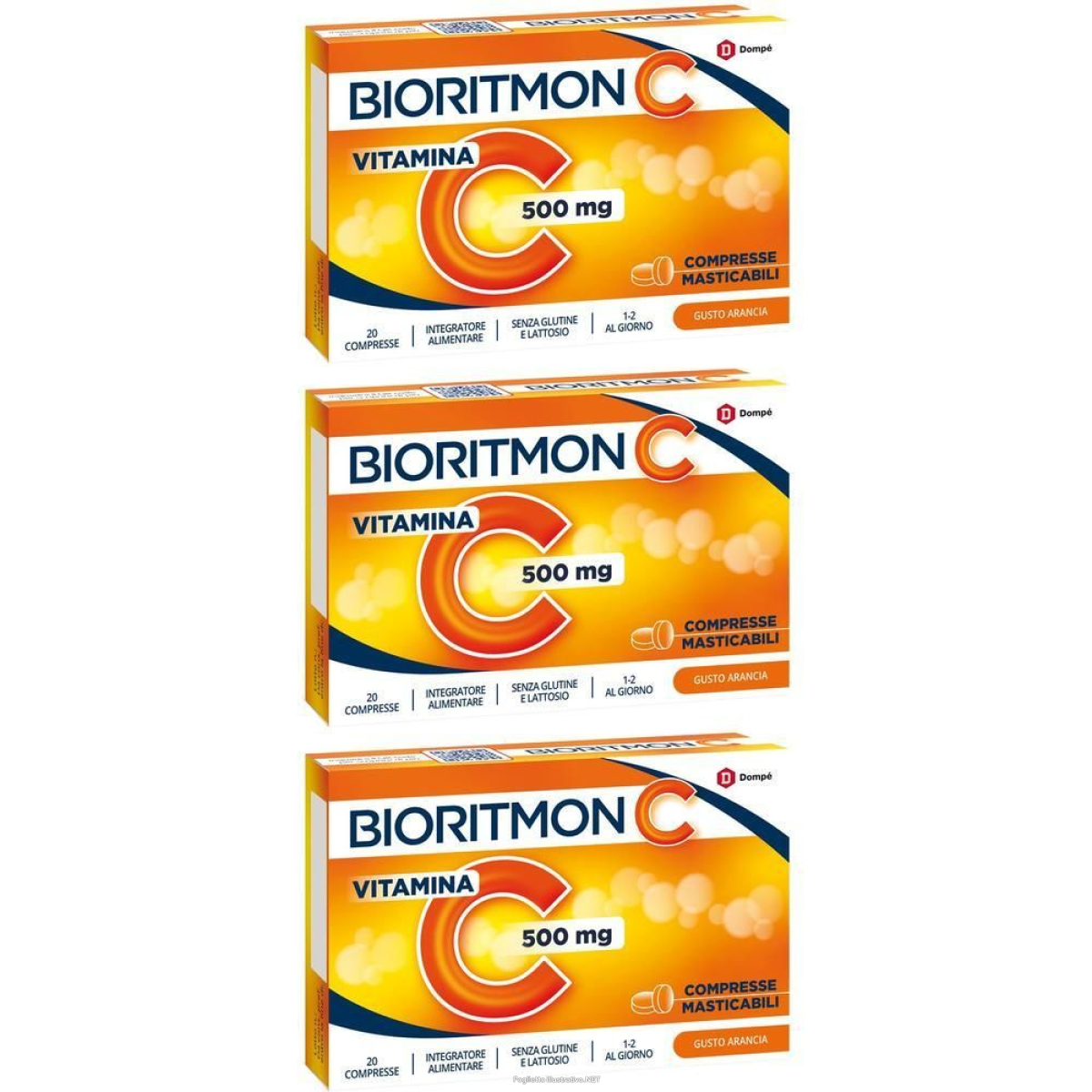 Trova Offerte di bioritmon c 500mg vitamina 20 compresse masticabili 3x36 g e compra online