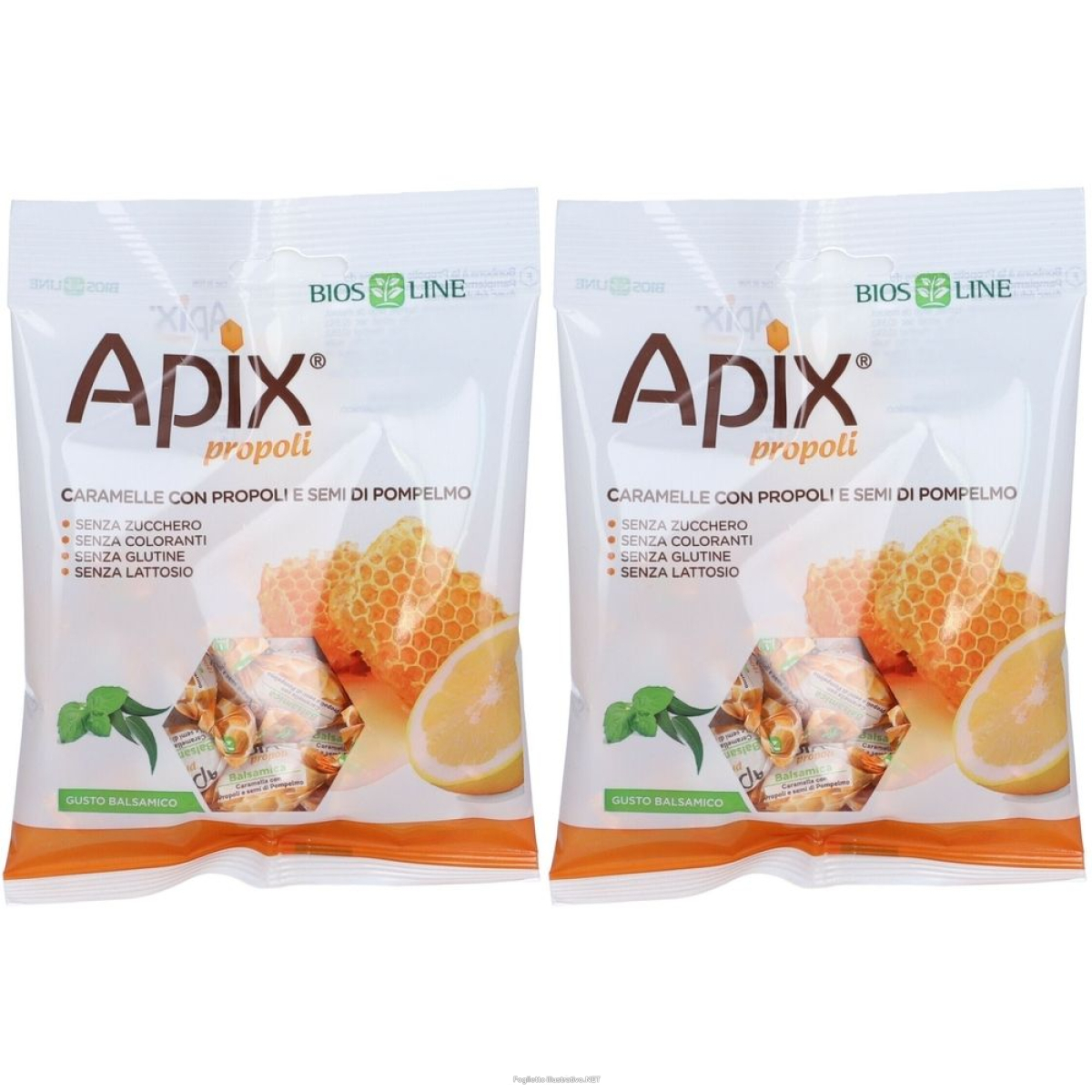 Trova Offerte di bios line apix propoli caramelle gusto balsamico set da 2 2x50 g e compra online