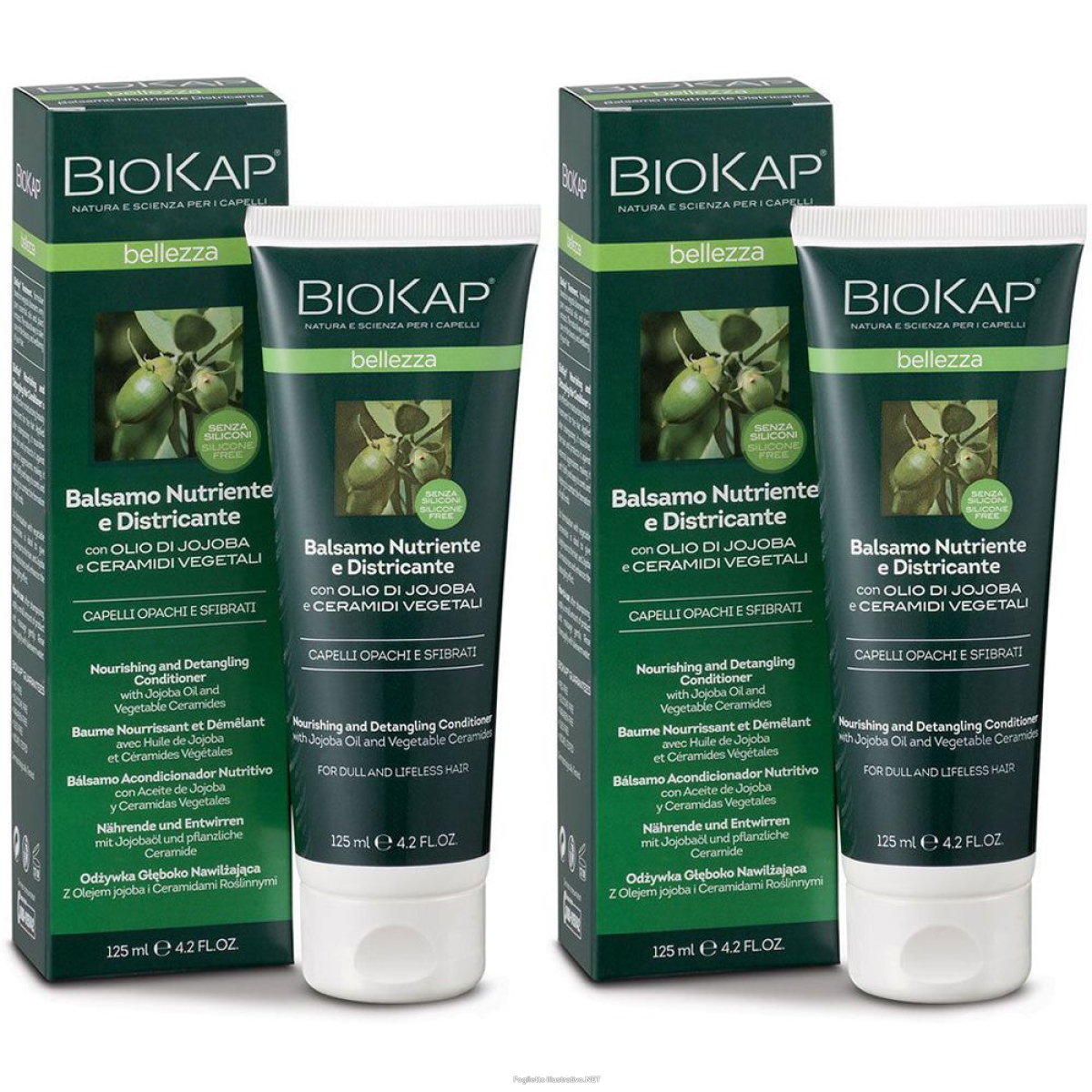 Trova Offerte di bios line biokap balsamo nutriente e districante set da 2 2x125 ml bal e compra online