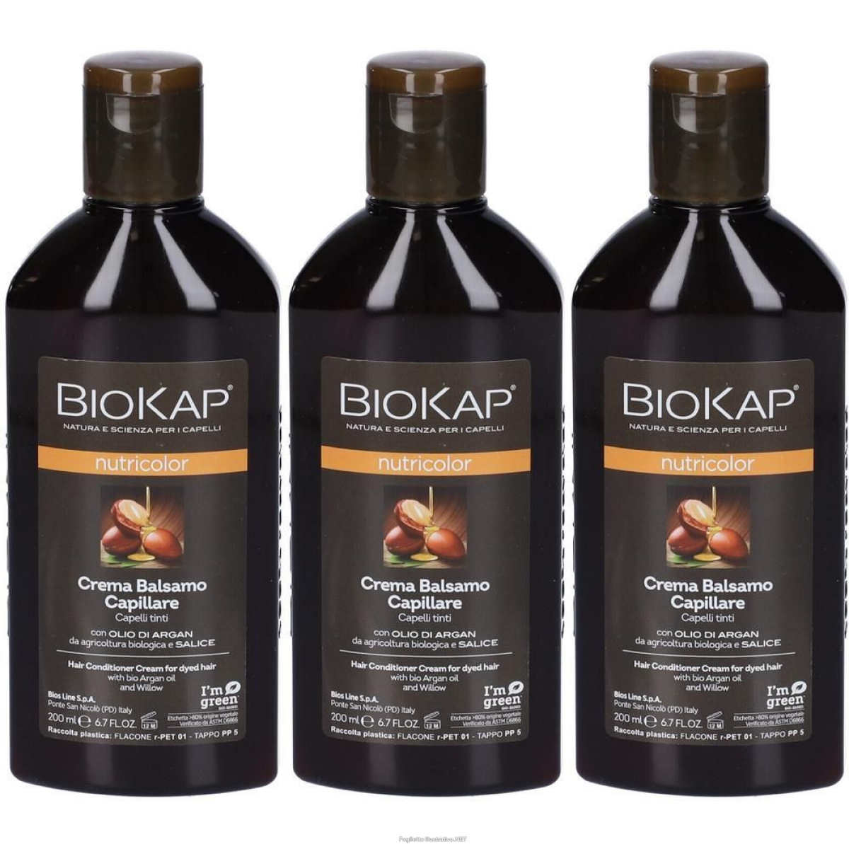 Trova Offerte di bios line biokap® nutricolor crema balsamo capillare 3x200 ml soluzion e compra online